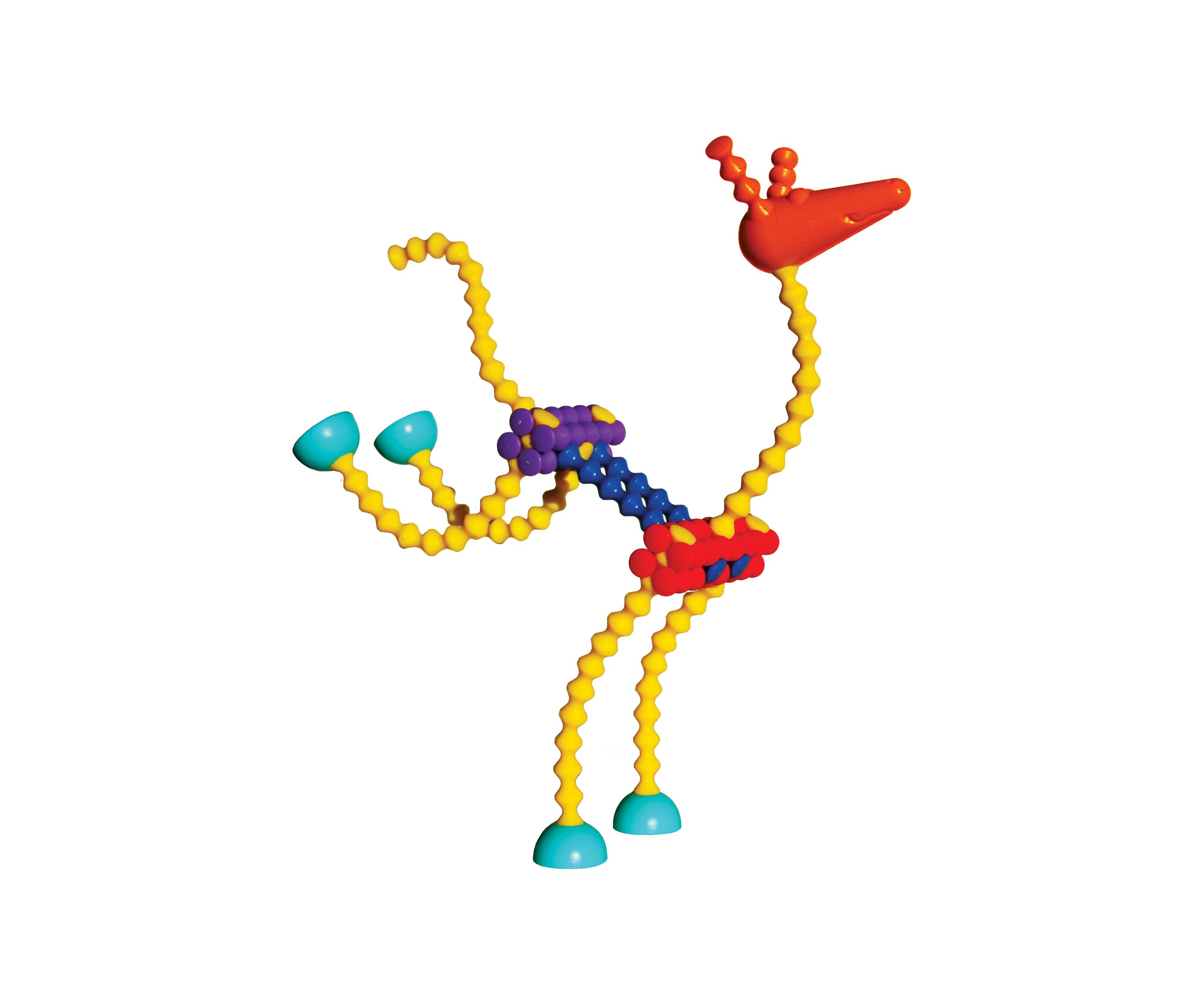 Playstix Flexible Construction Set: 68 Pieces
