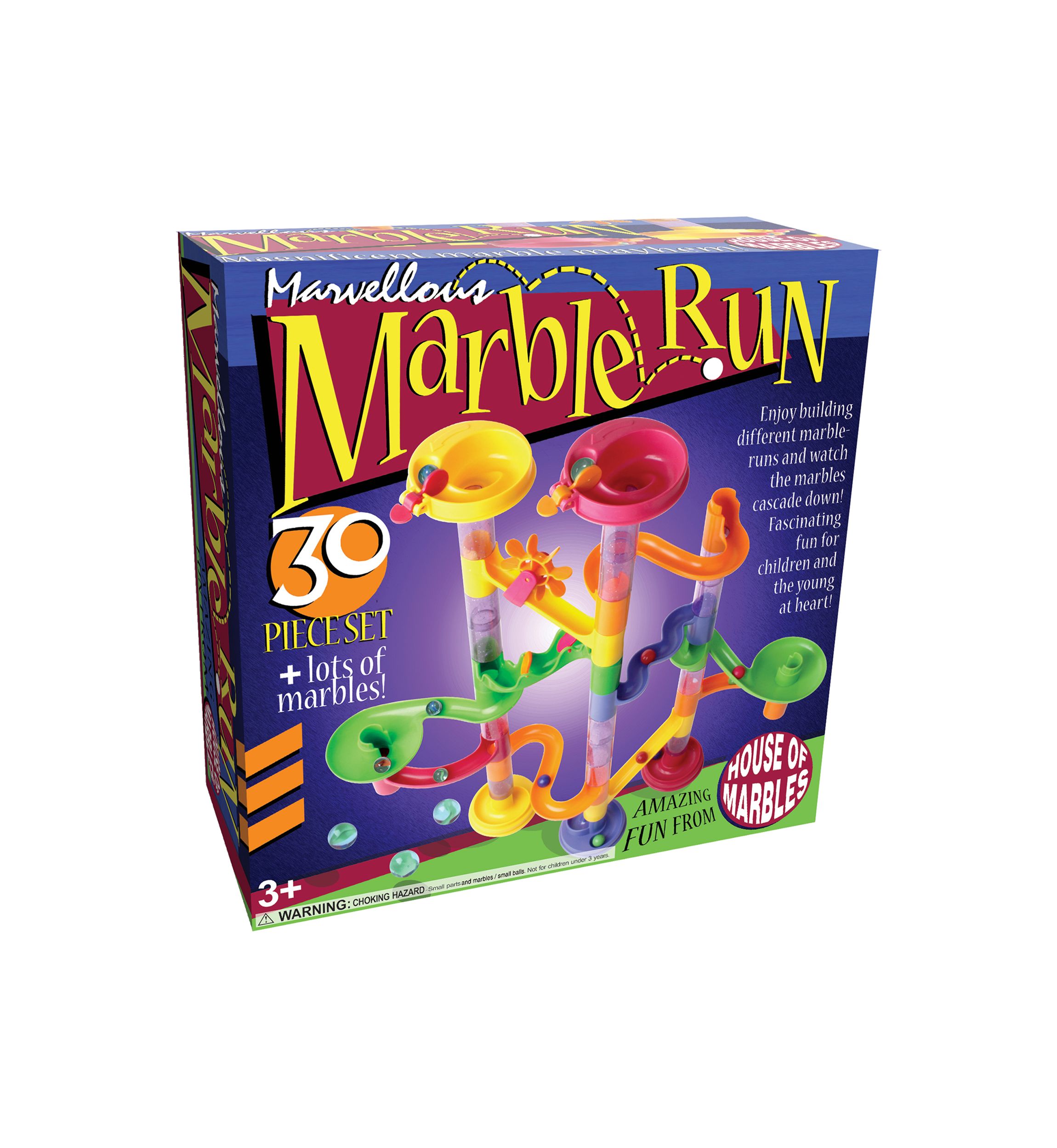 Marvellous Marble Run - 30 Piece Set