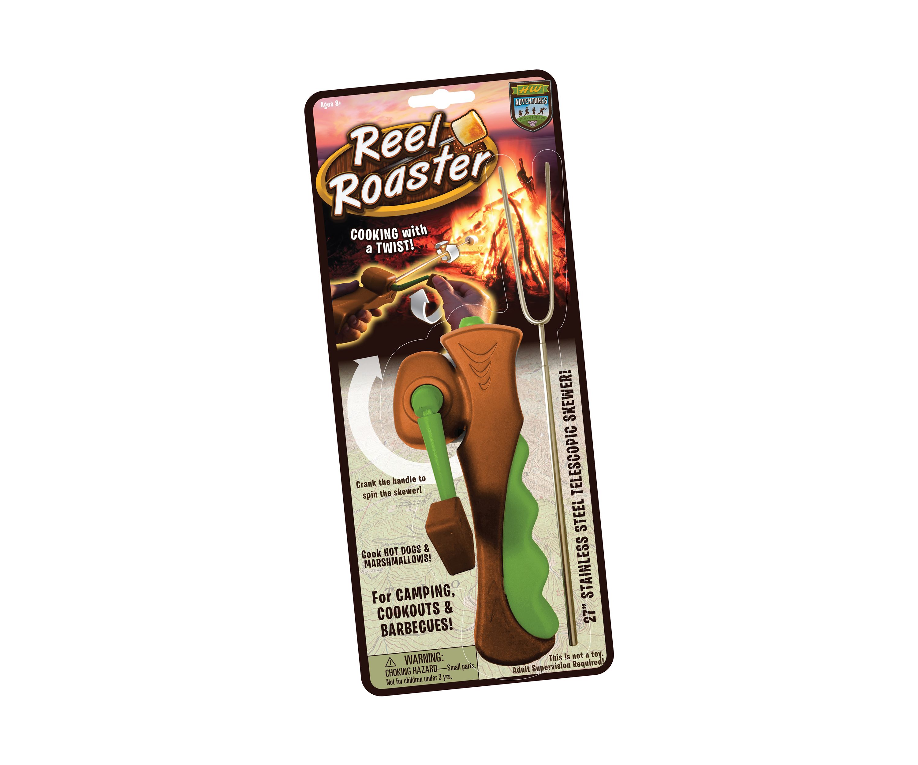 Marshmallow & Hot Dog Reel Roaster