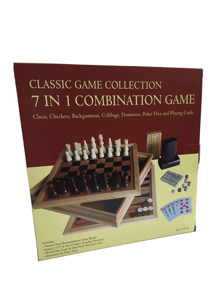 7 in 1 Combination Game Set