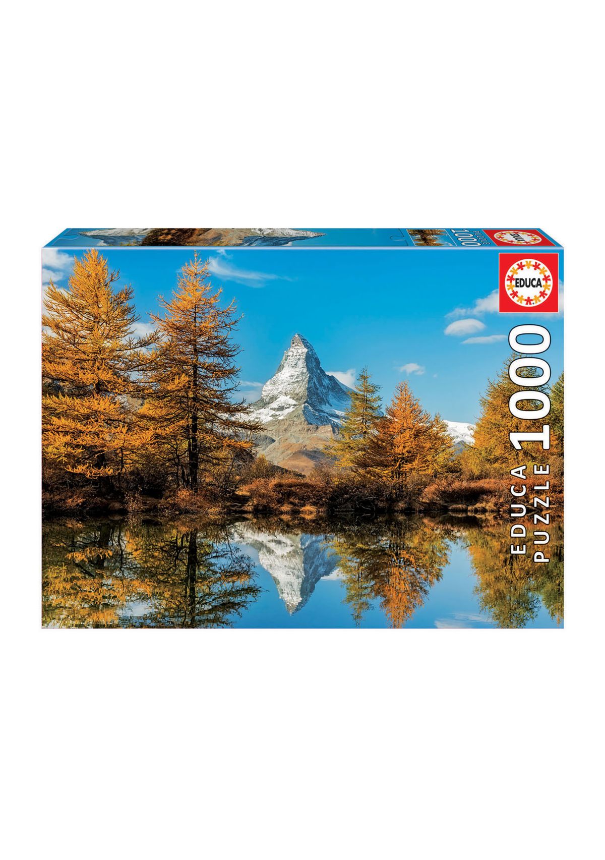Matterhorn Mountain in Autumn: 1000 Piece Puzzle