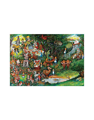 Alice in Wonderland Puzzle By Educa 1000 Piece Puzzle 