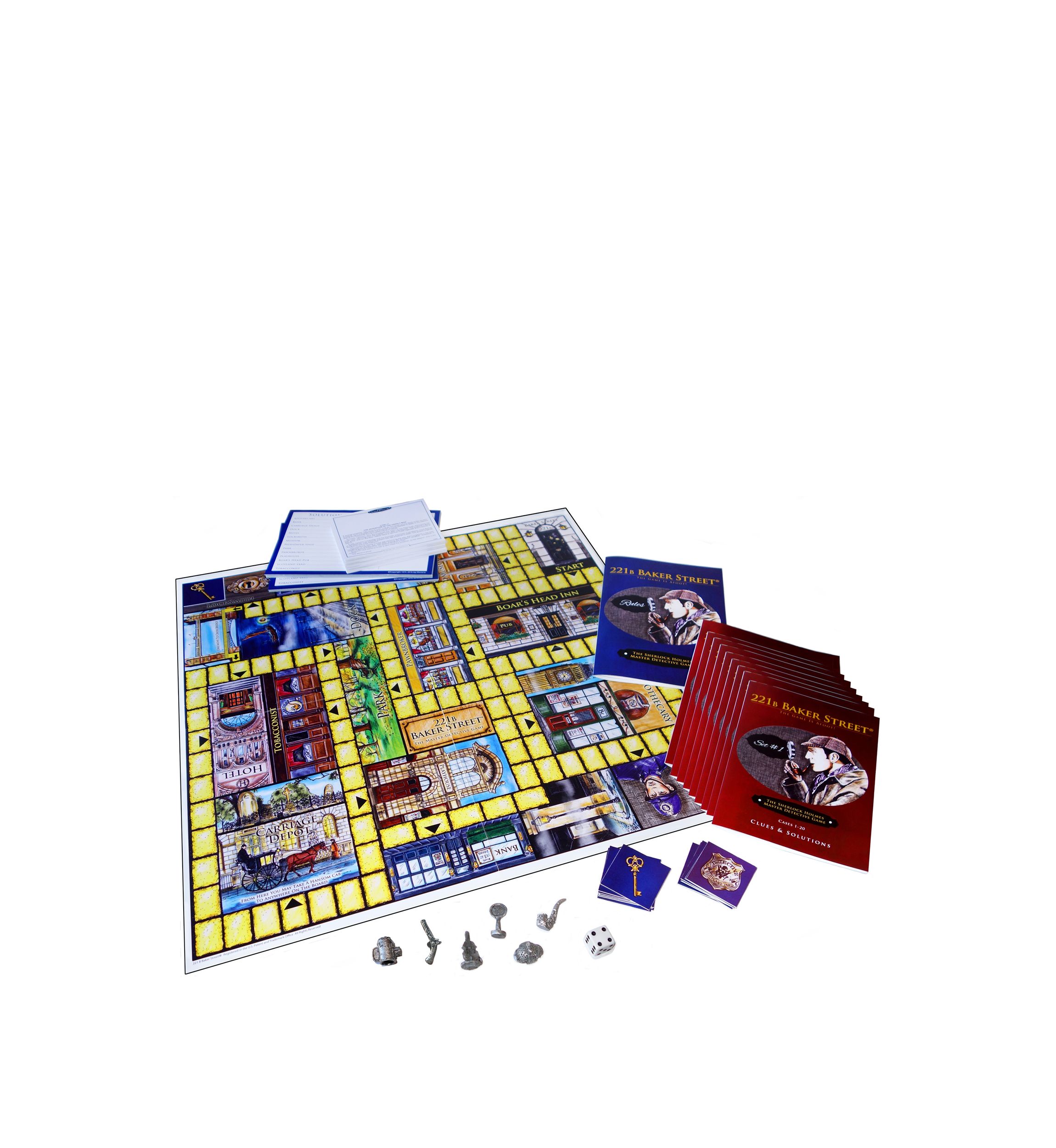 221B Baker Street The Master Detective Deluxe Edition Game