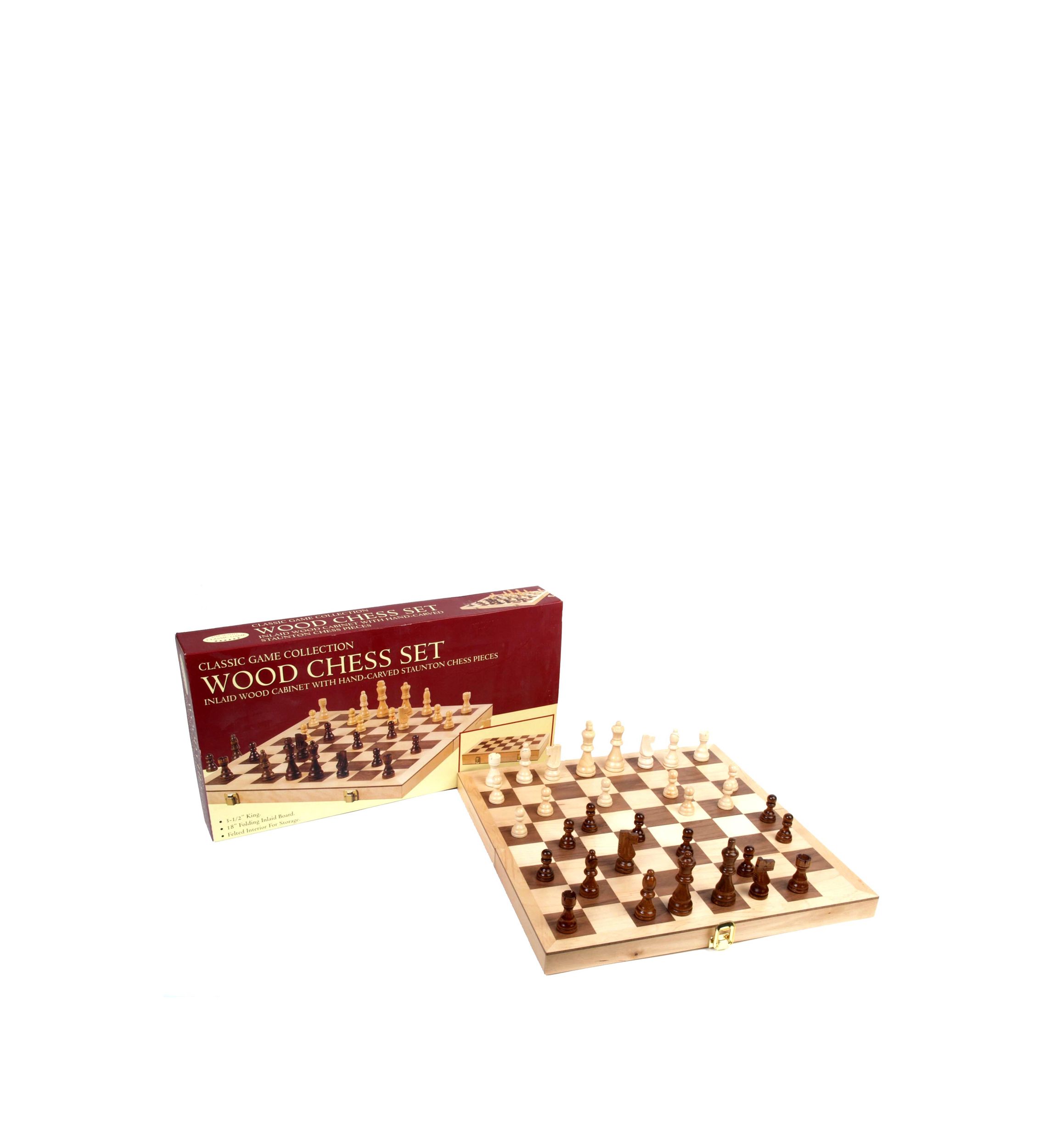 18 inch Deluxe Folding Chess Set