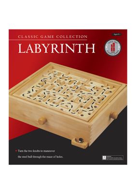 John N. Hansen Co Classic Game Collection - Wood Labyrinth