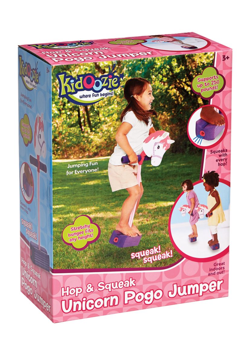 Hop & Squeak Unicorn Pogo Jumper