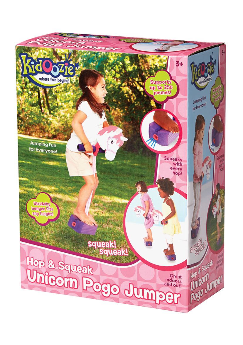 Hop & Squeak Unicorn Pogo Jumper