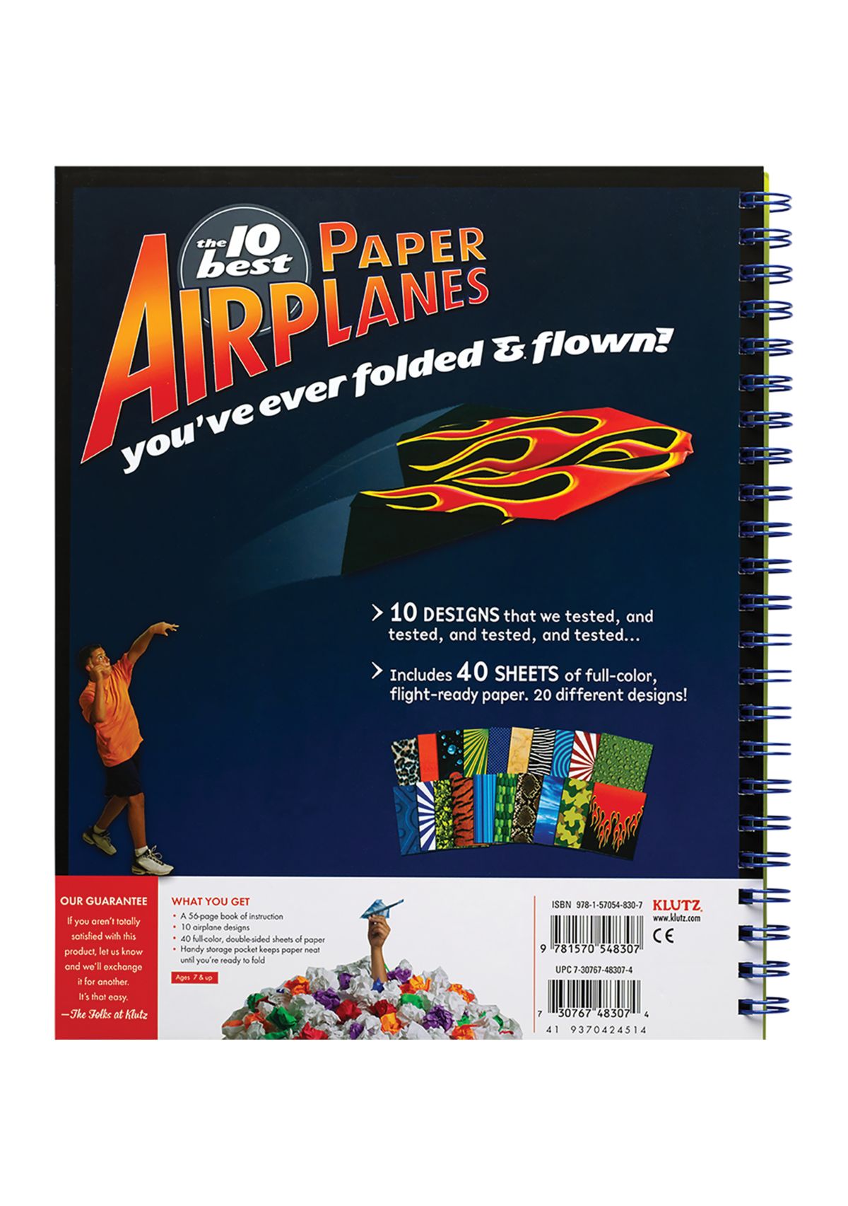 The Klutz Book of Paper Airplanes