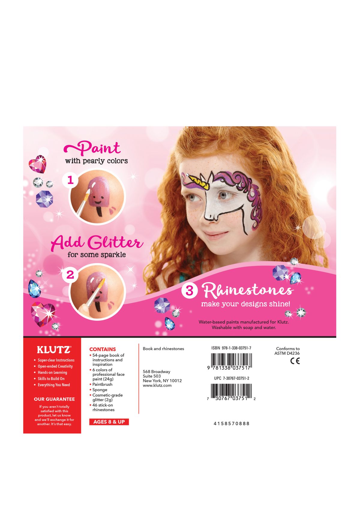 Glitter Face Painting Craft Kit