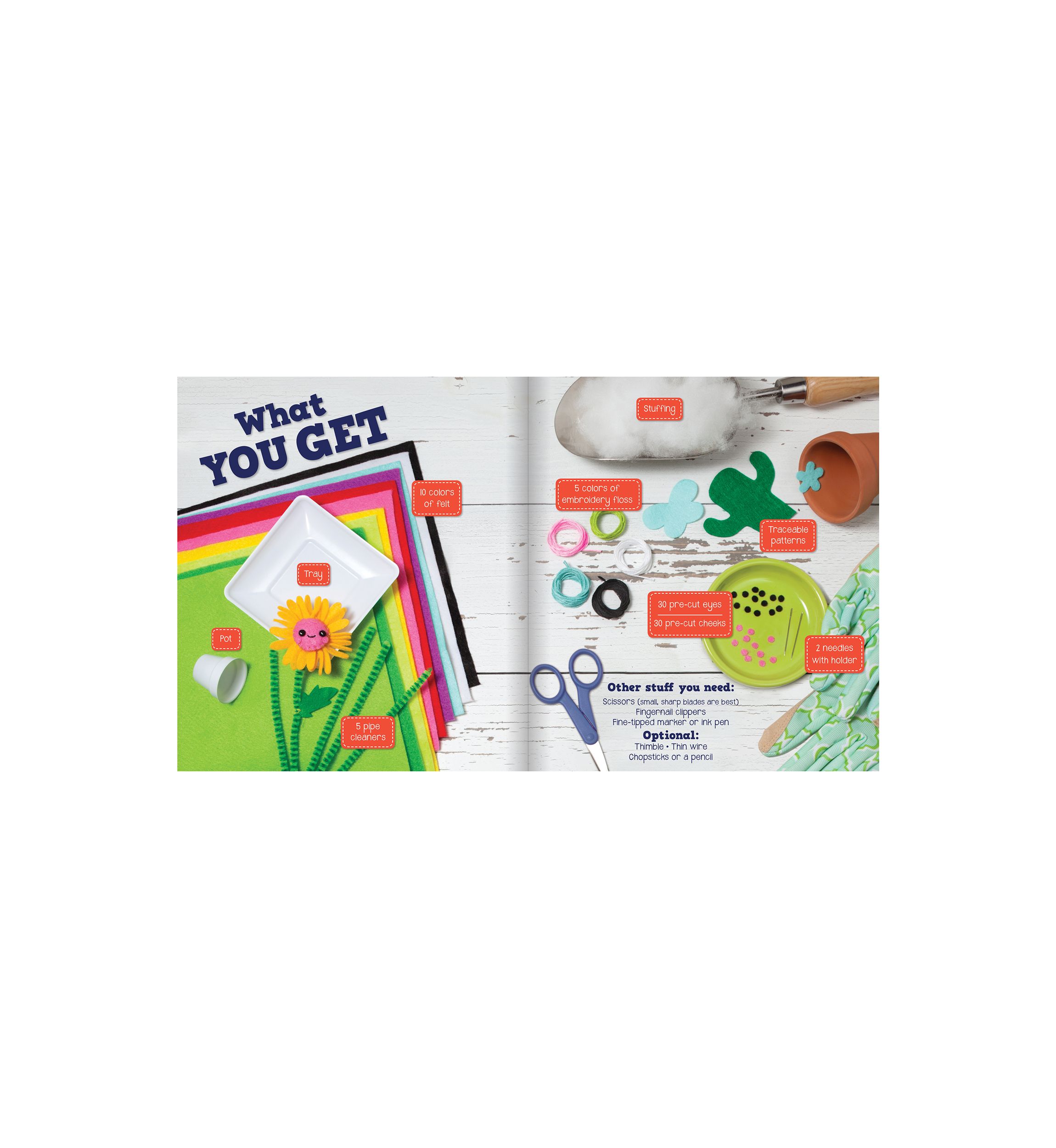 Sew Mini Gardens Craft Kit