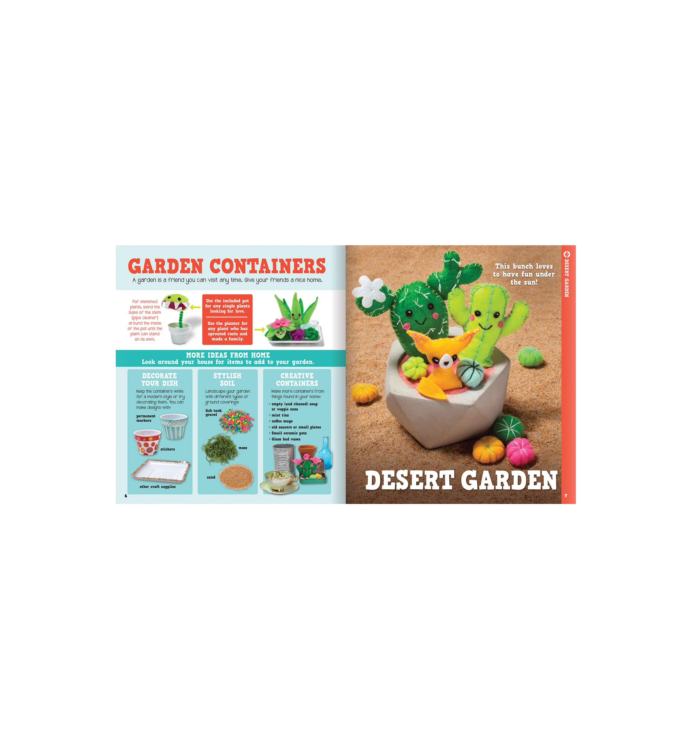 Sew Mini Gardens Craft Kit