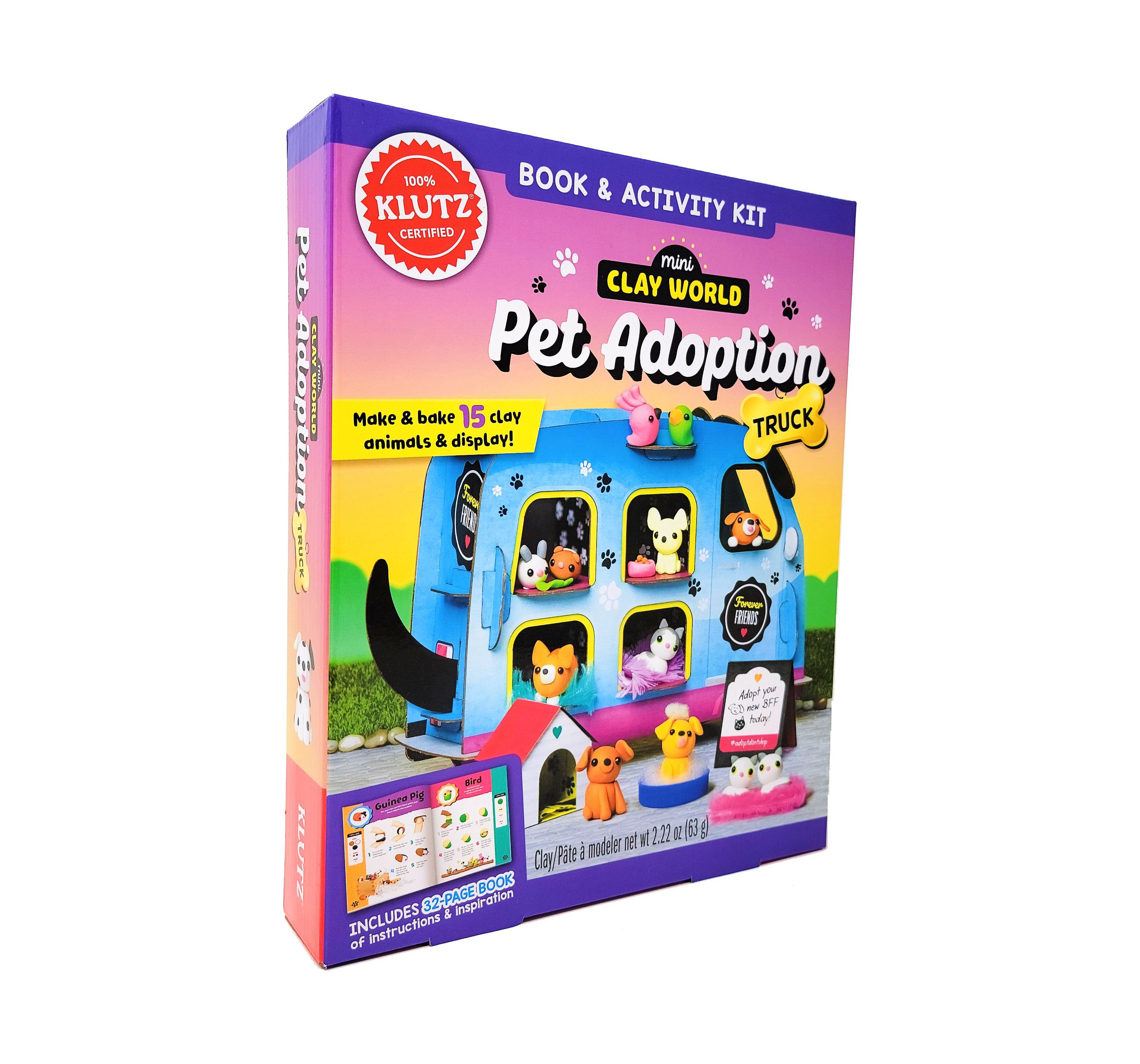 Mini Clay World Pet Adoption Truck