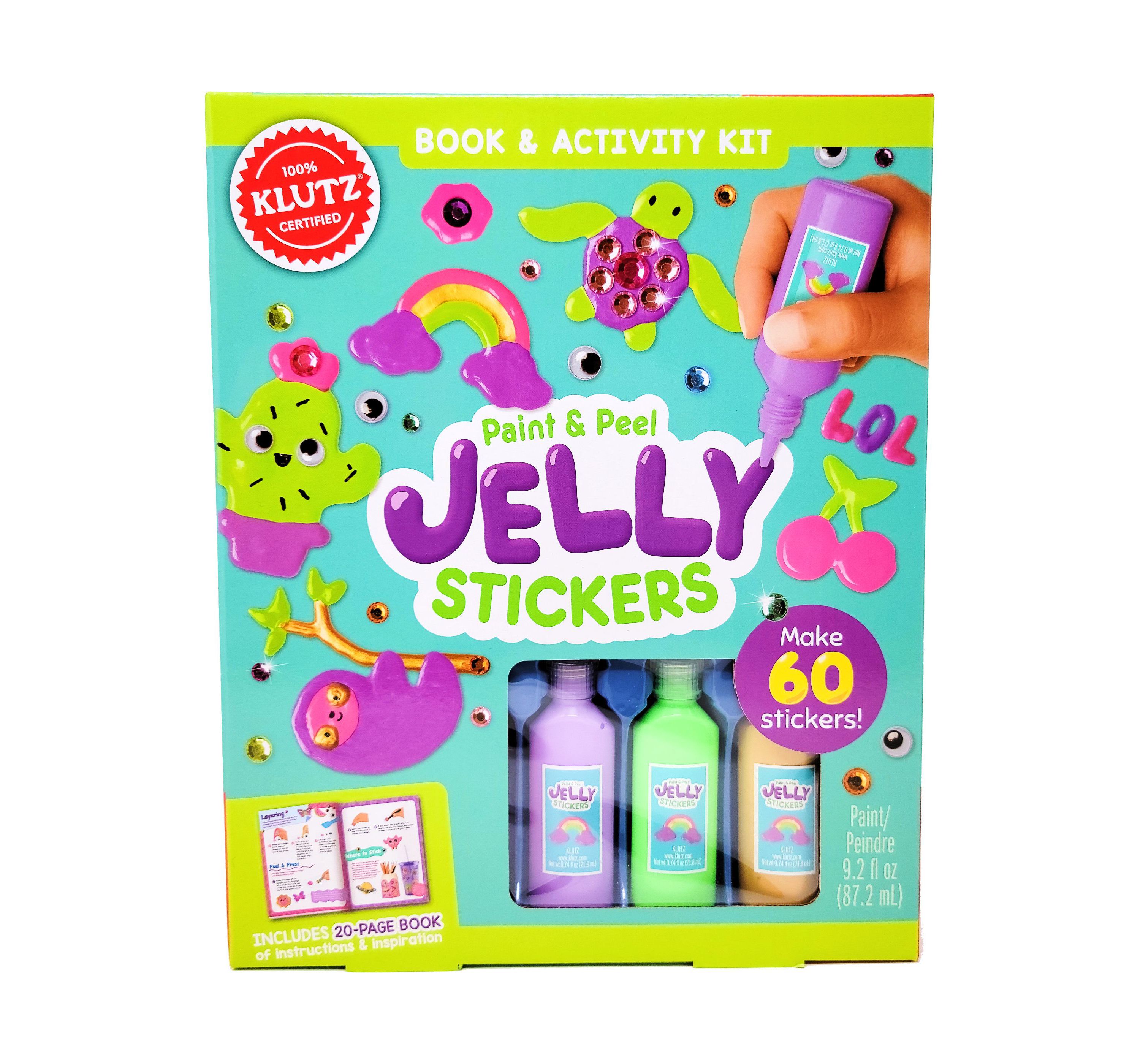 Paint & Peel Jelly Stickers