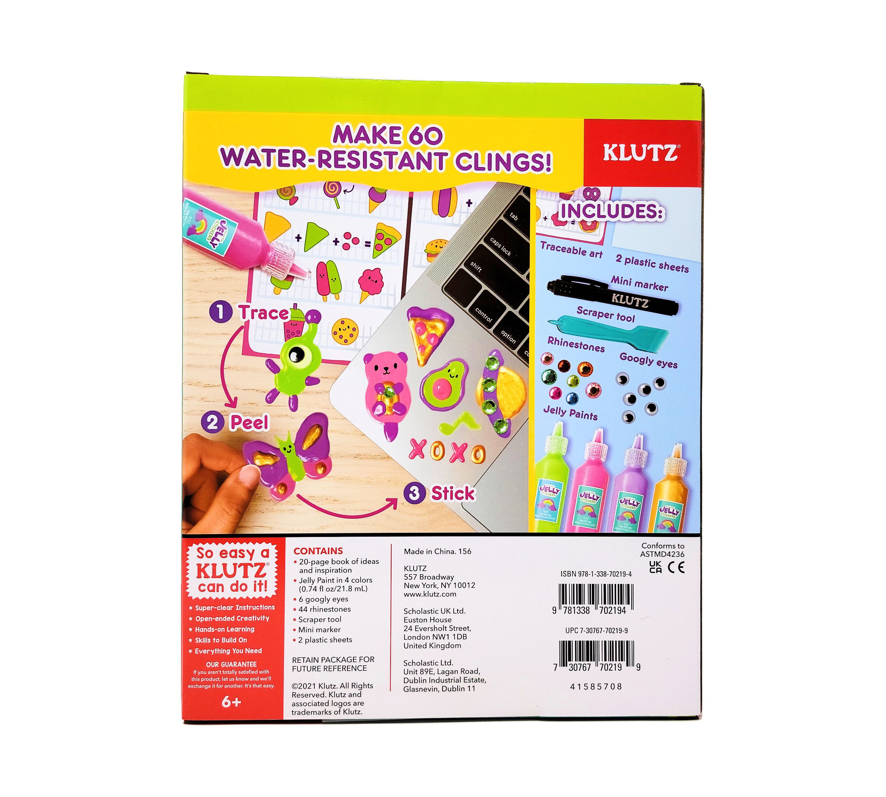 Paint & Peel Jelly Stickers