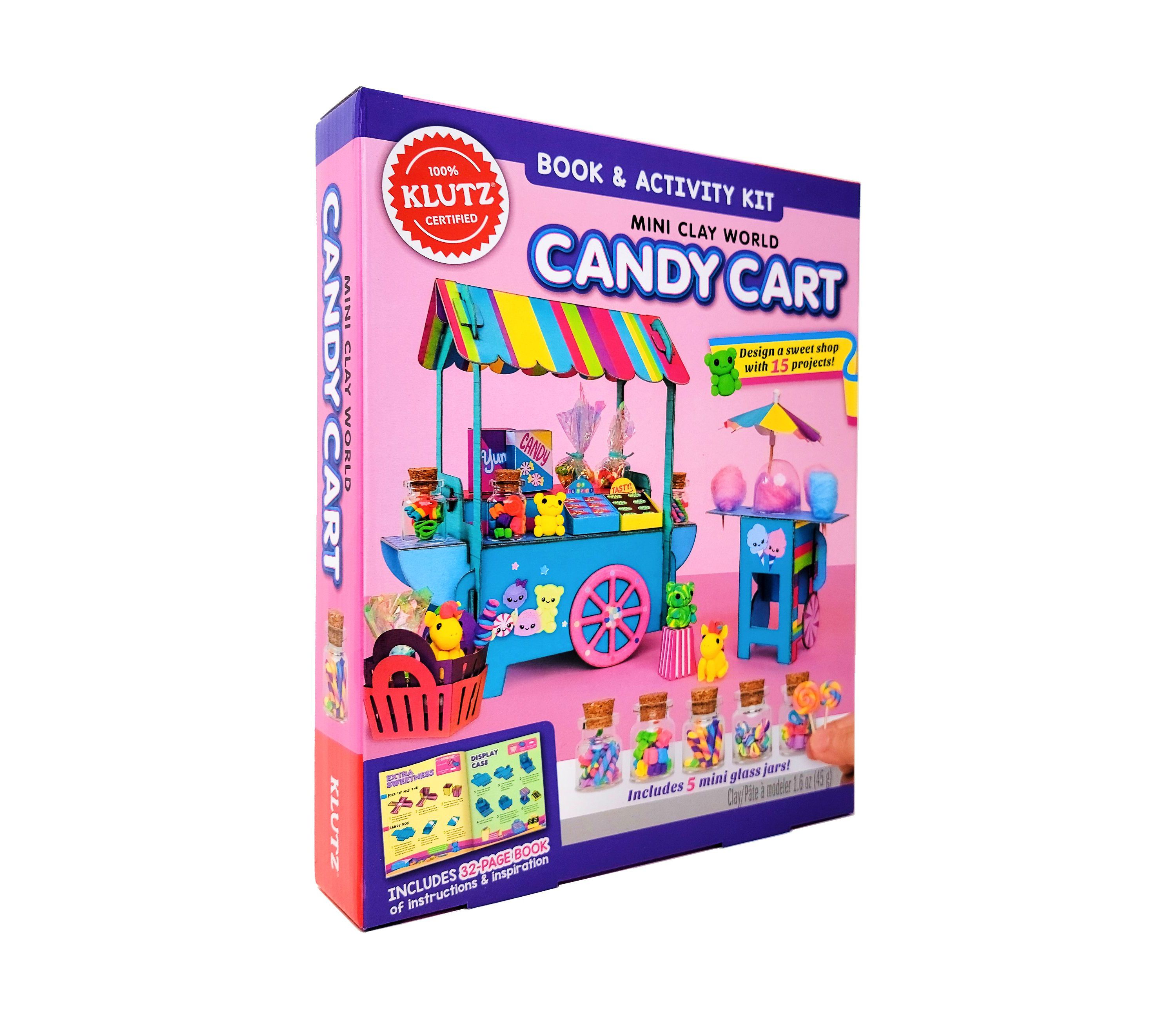 Mini Clay World Candy Cart
