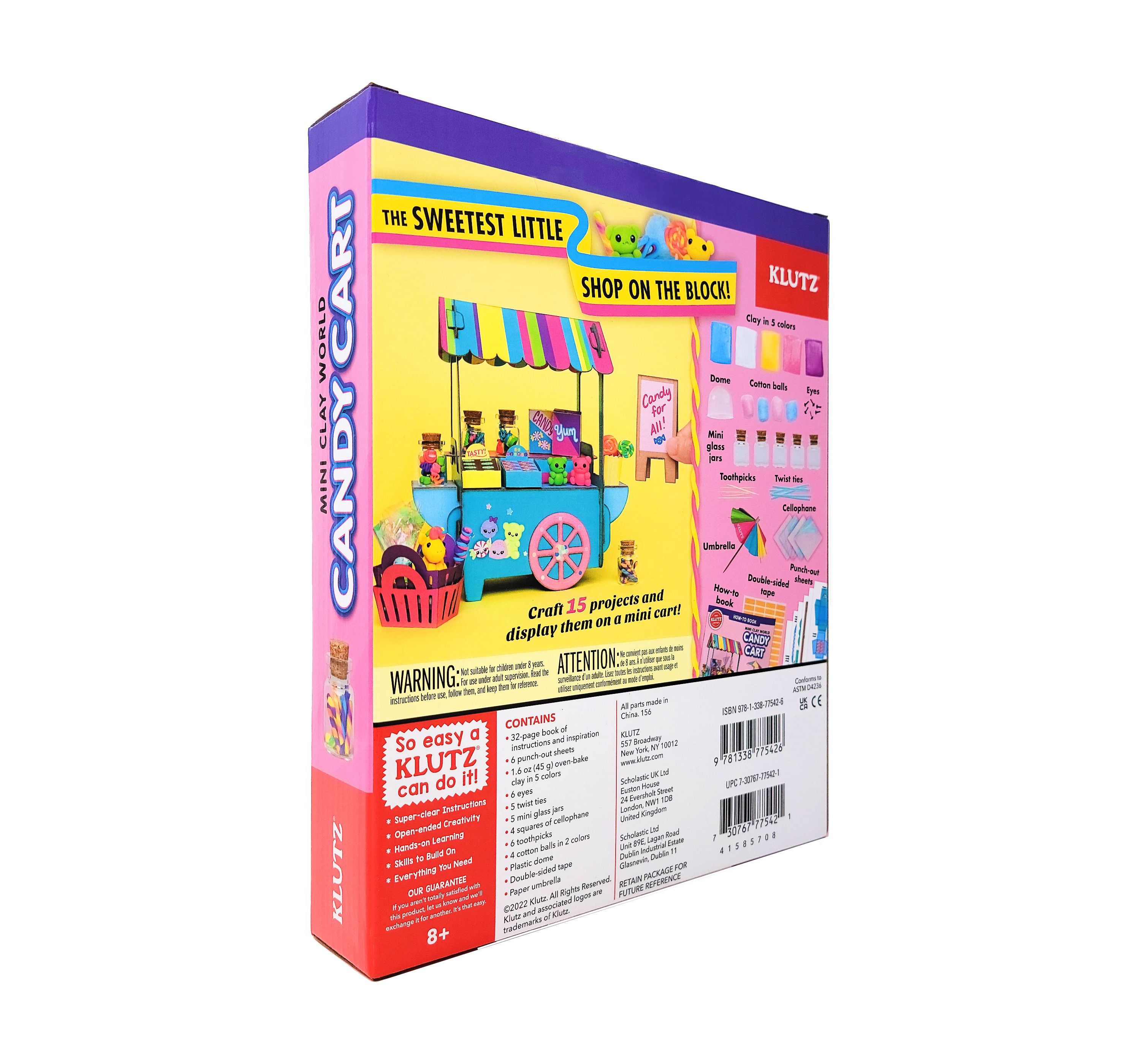 Mini Clay World Candy Cart