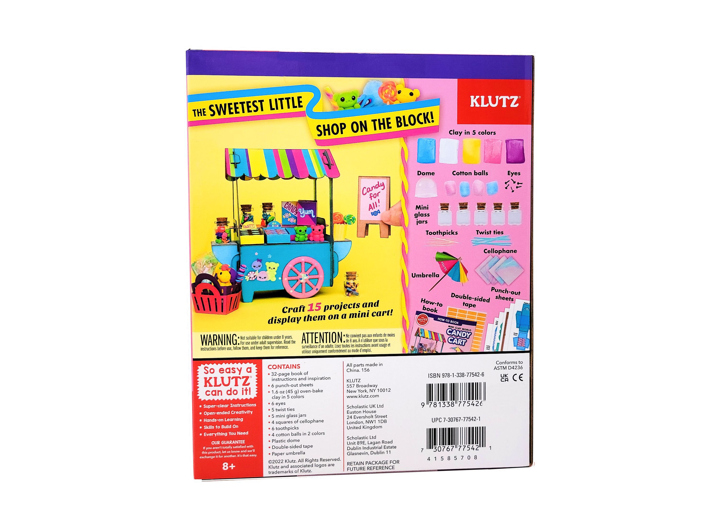Mini Clay World Candy Cart