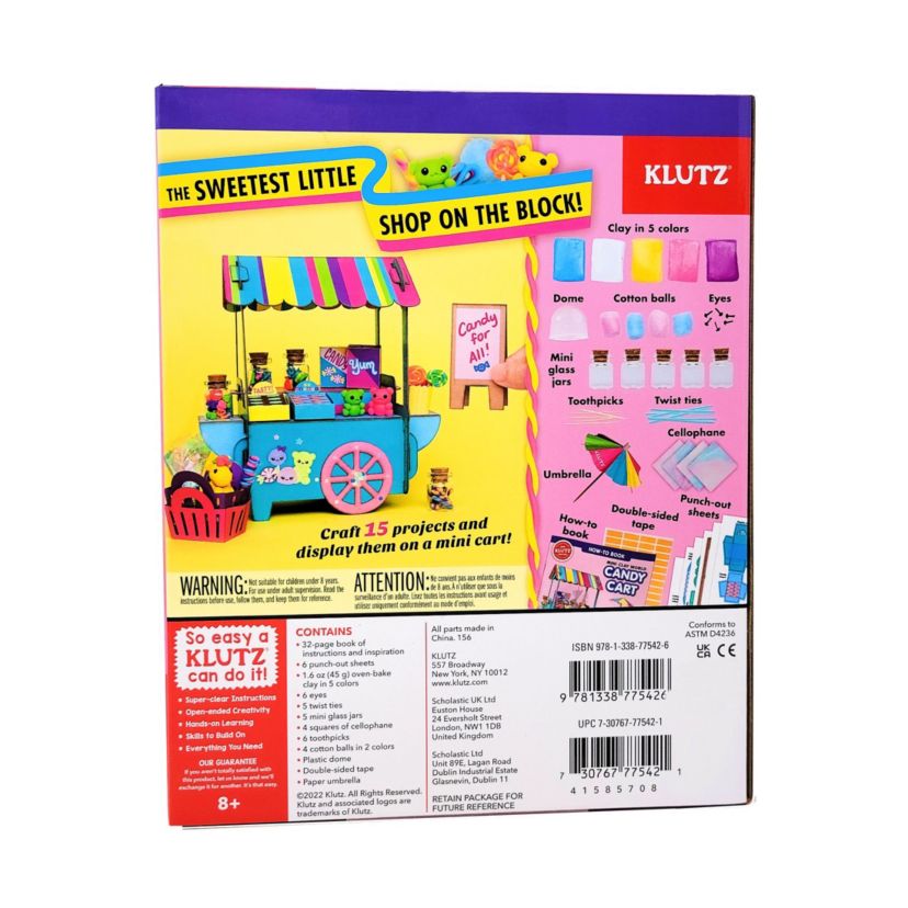 Mini Clay World Candy Cart