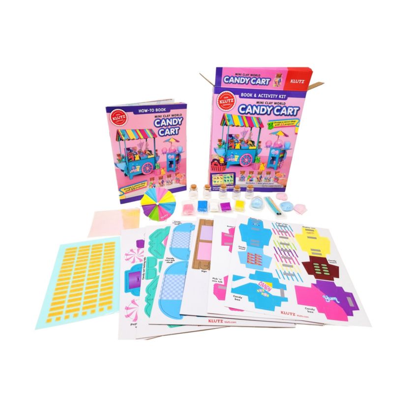 Mini Clay World Candy Cart