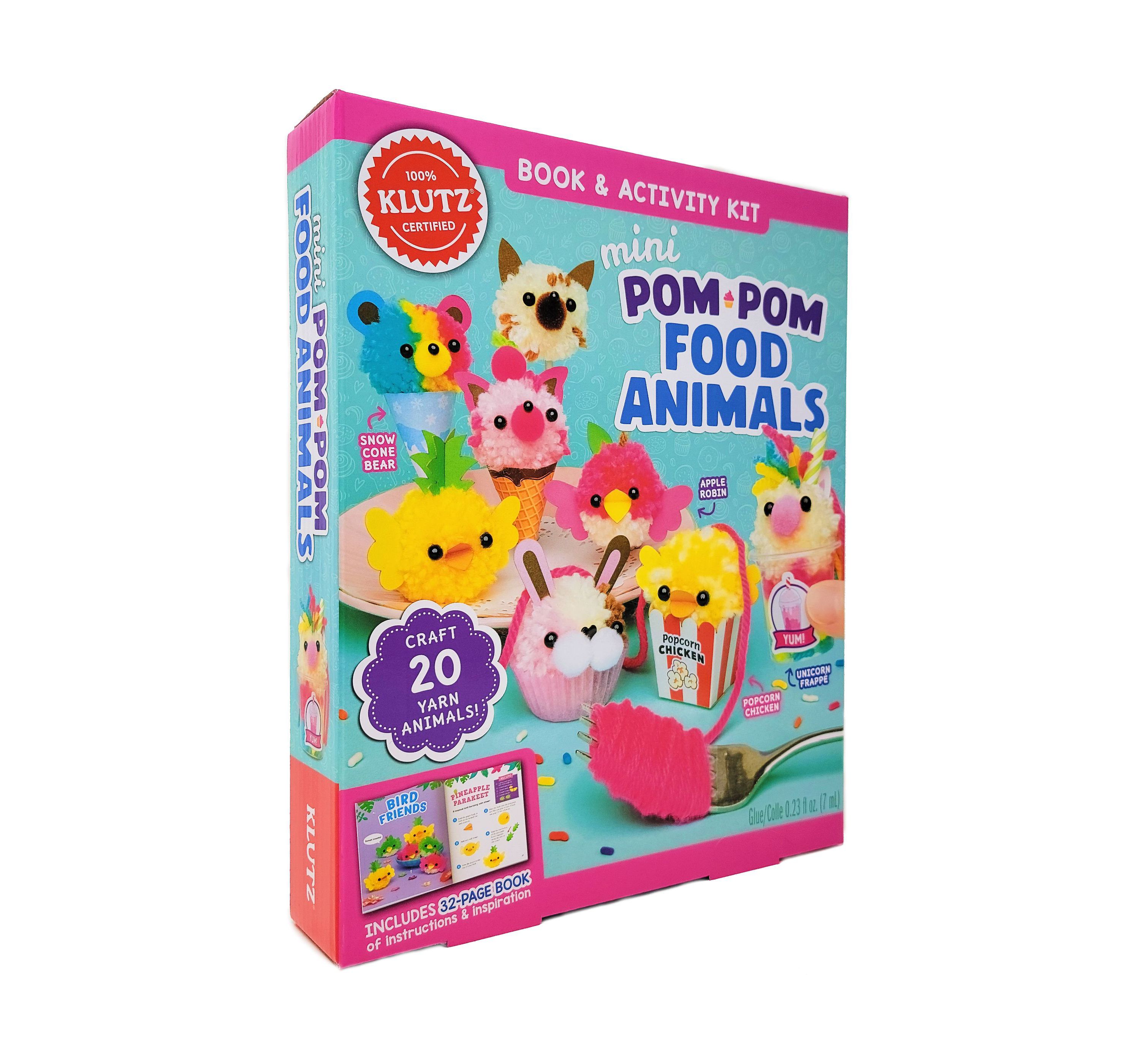 Mini Pom-Pom Food Animals