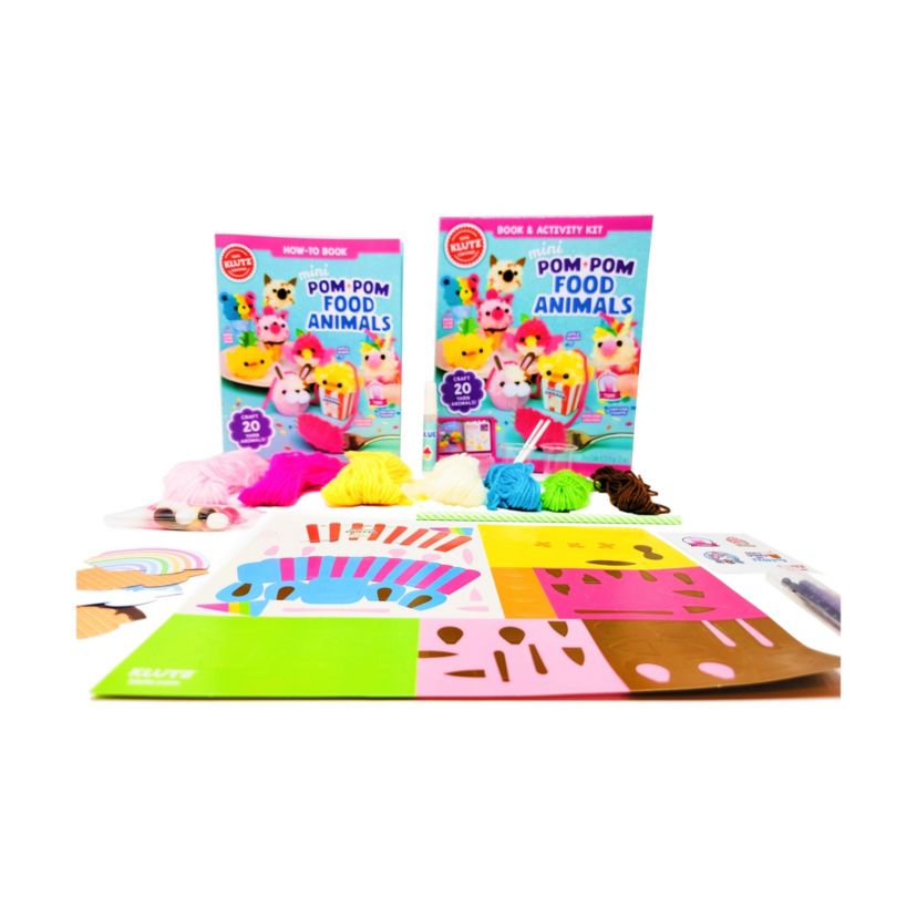 Mini Pom-Pom Food Animals