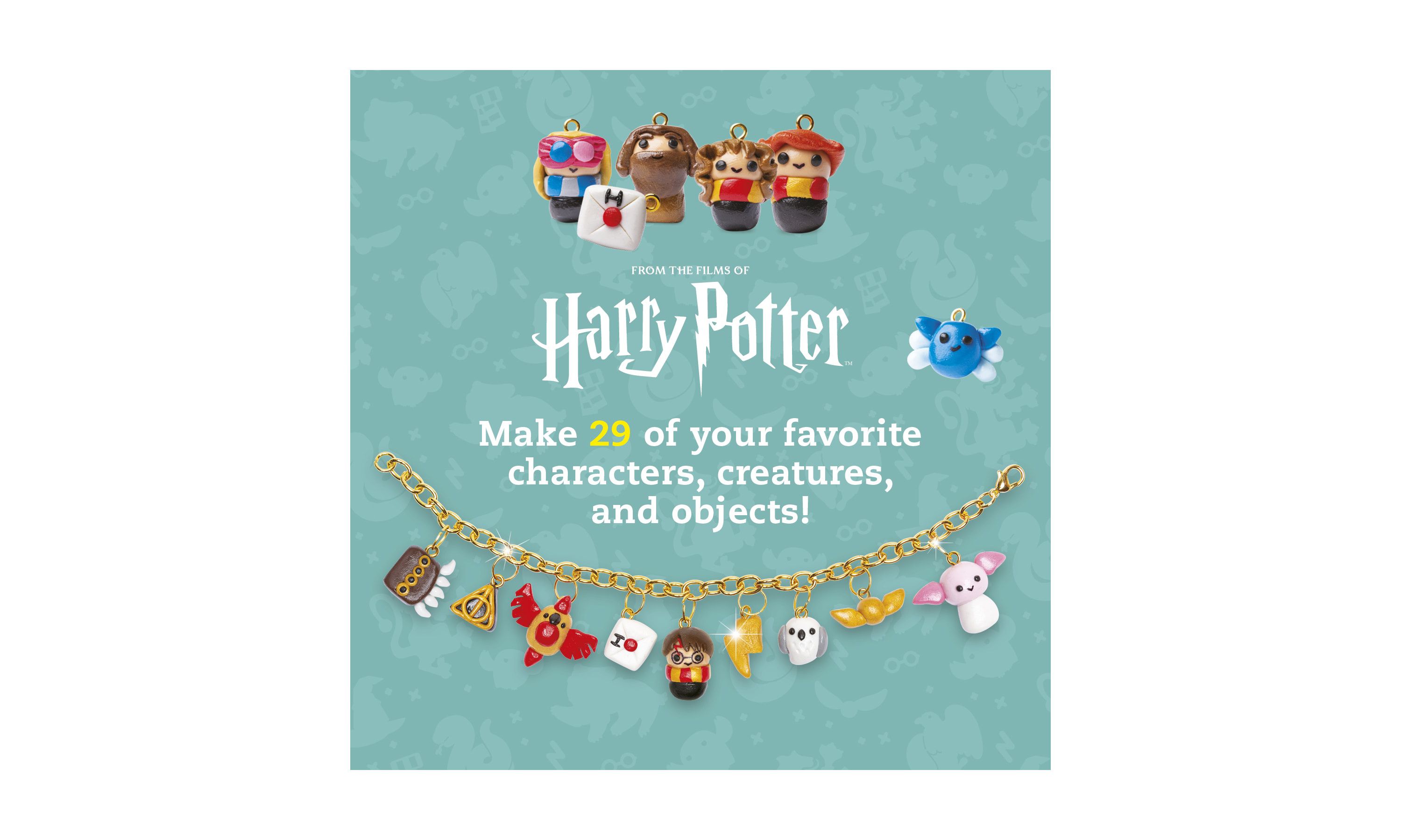 Harry Potter Clay Charms