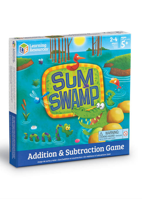 Learning Resources Sum Swamp Addition &amp; Subtraction Game