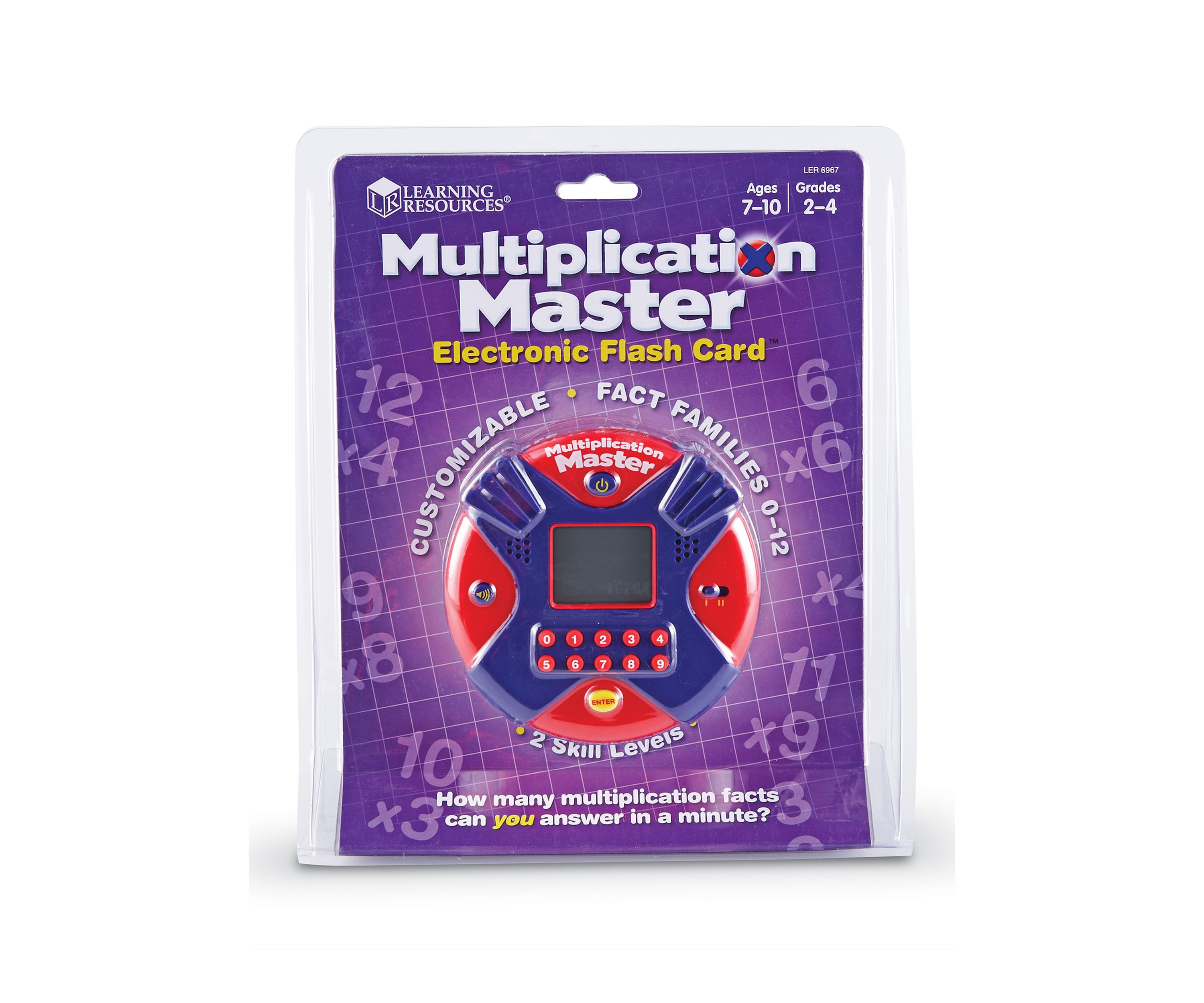 Multiplication Master Electronic Flash Card