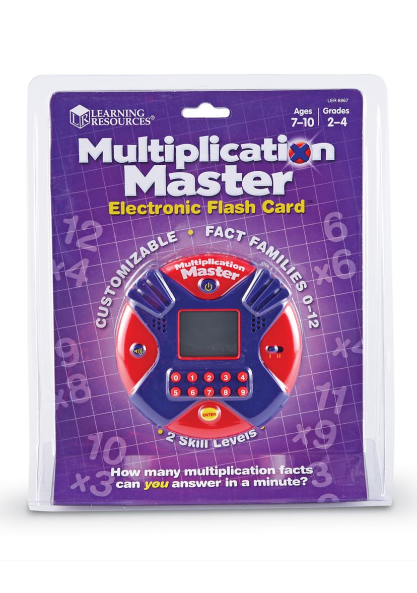 Multiplication Master Electronic Flash Card