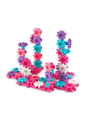 Learning Resources Gears! Gears! Gears! - 100-Piece Deluxe Pink Building Set
