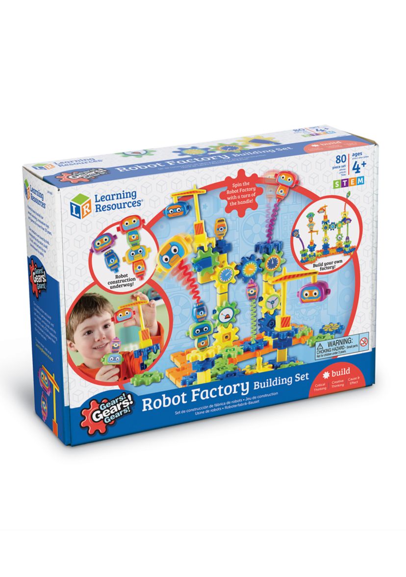 Gears! Gears! Gears! - Robot Factory Bulding Set