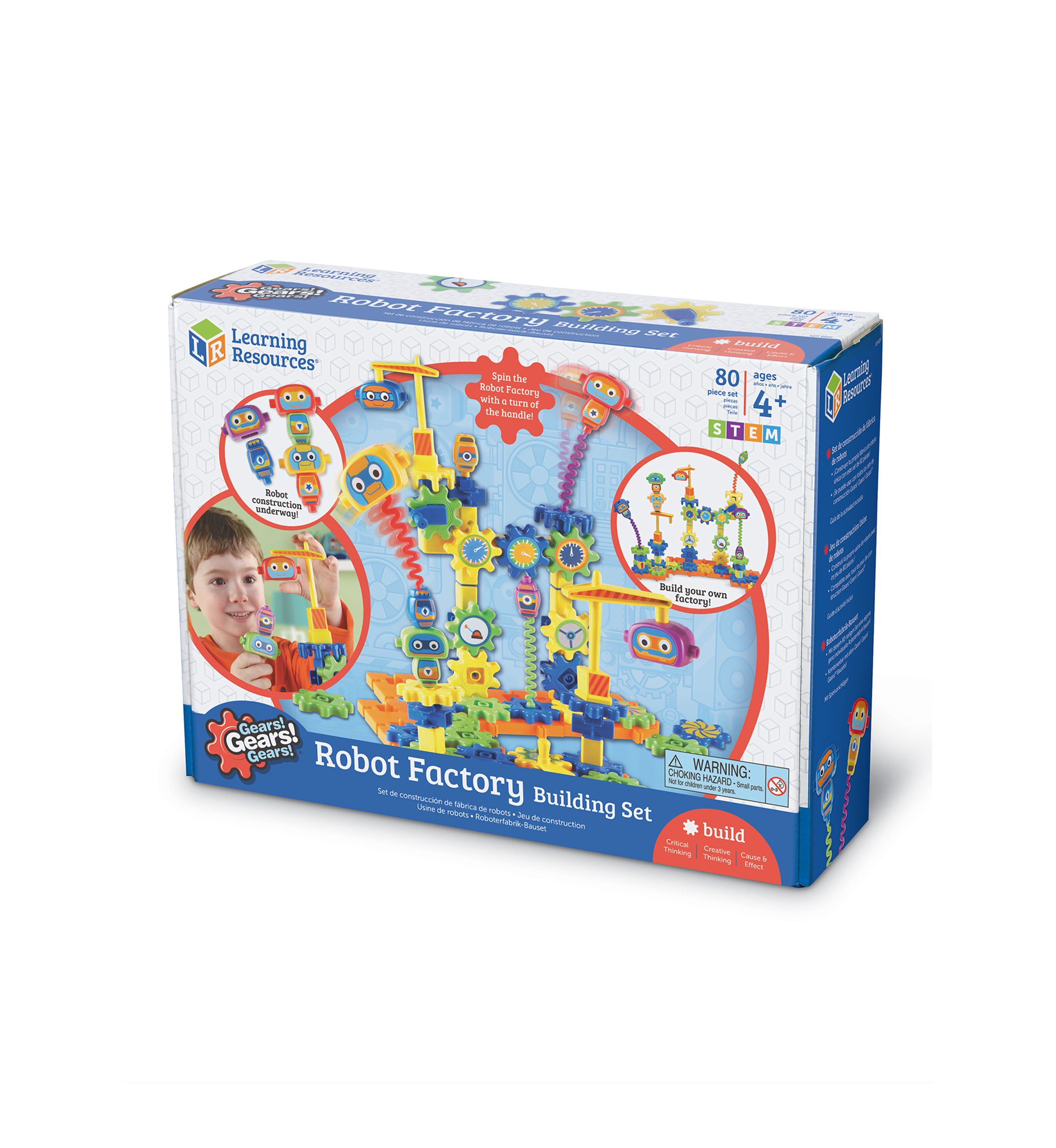 Gears! Gears! Gears! - Robot Factory Bulding Set