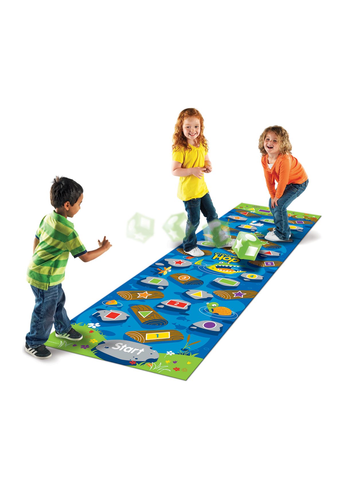 Crocodile Hop Floor Game