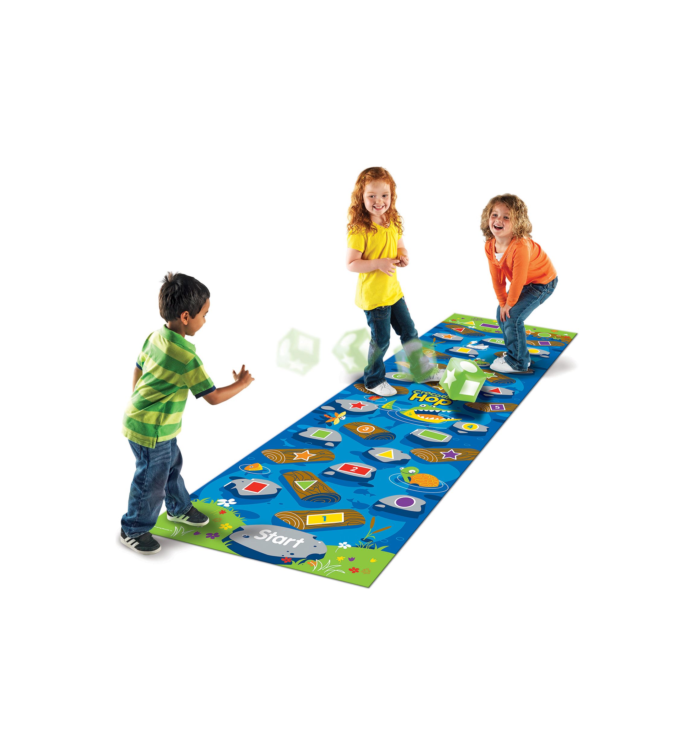 Crocodile Hop Floor Game