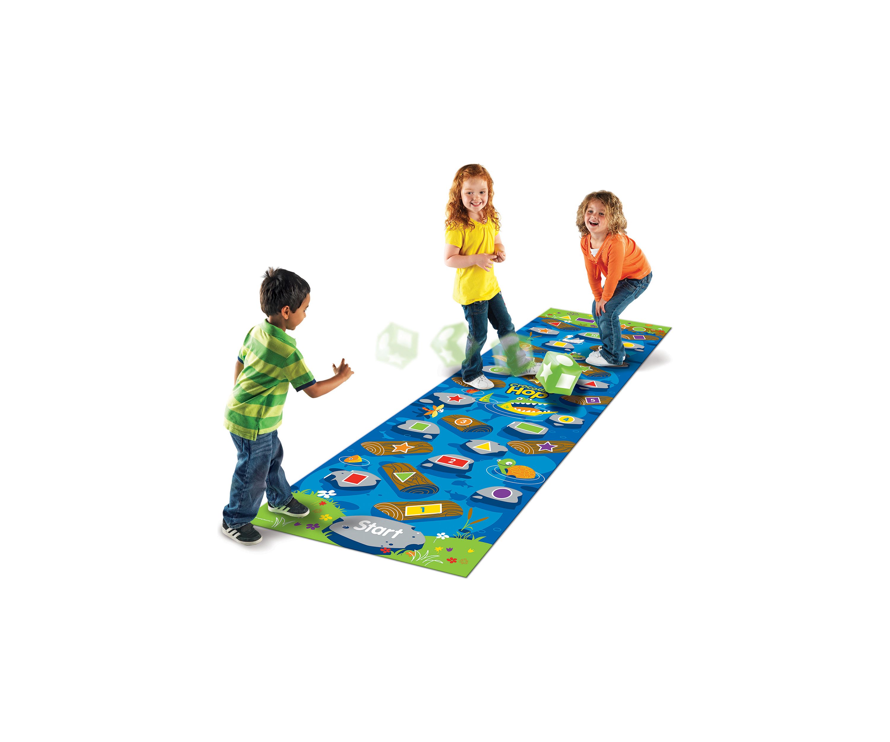 Crocodile Hop Floor Game