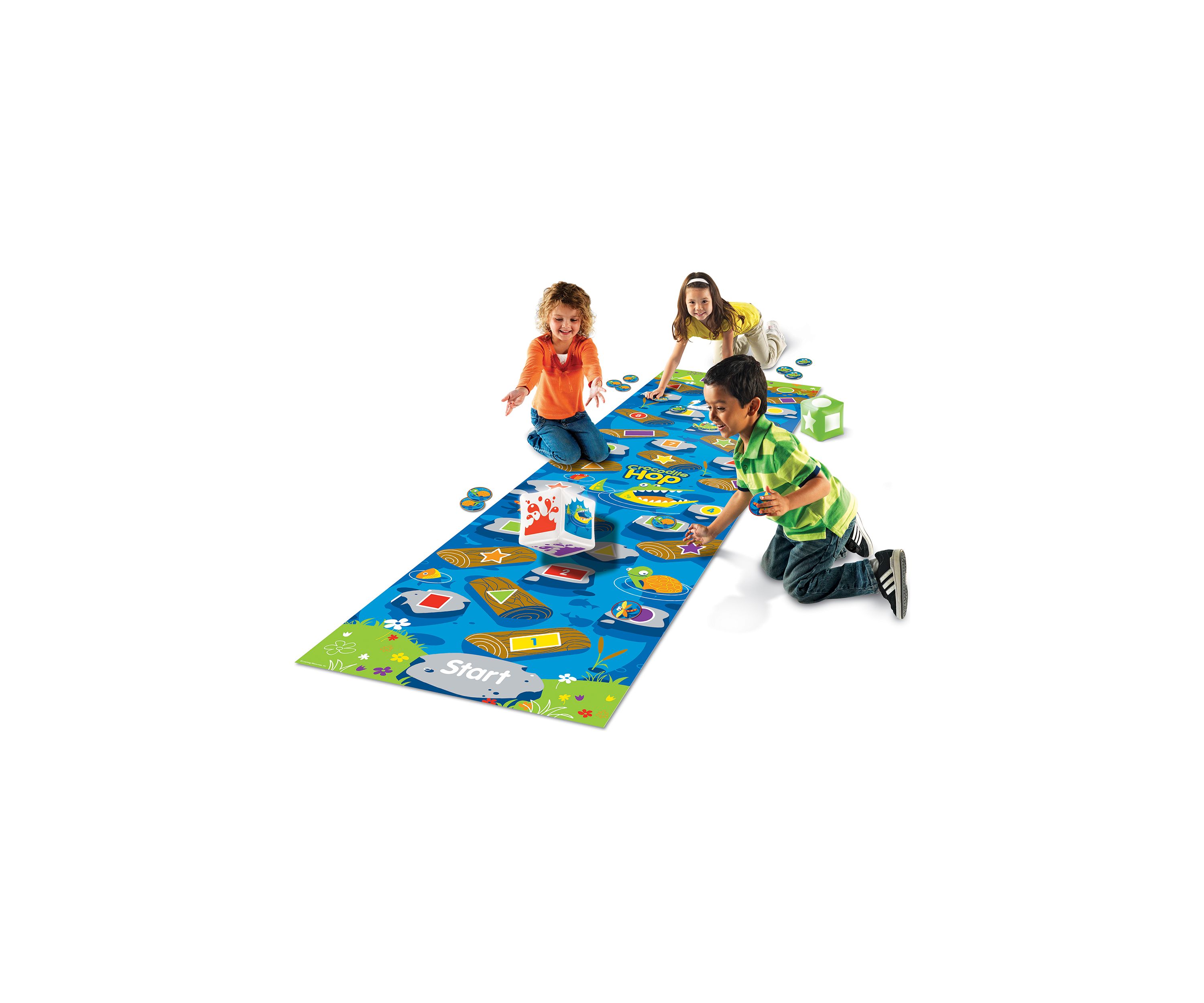 Crocodile Hop Floor Game