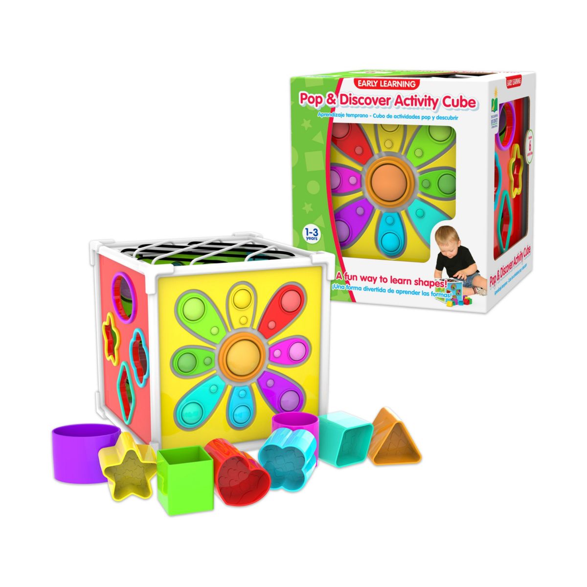Early Learning - Pop & Discover Activity Cube