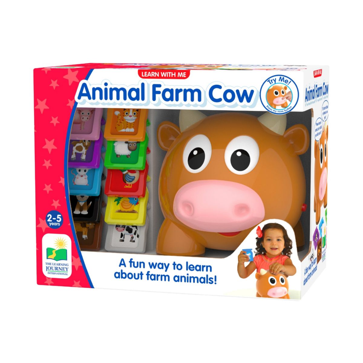 Learn with Me - Animal Farm Cow