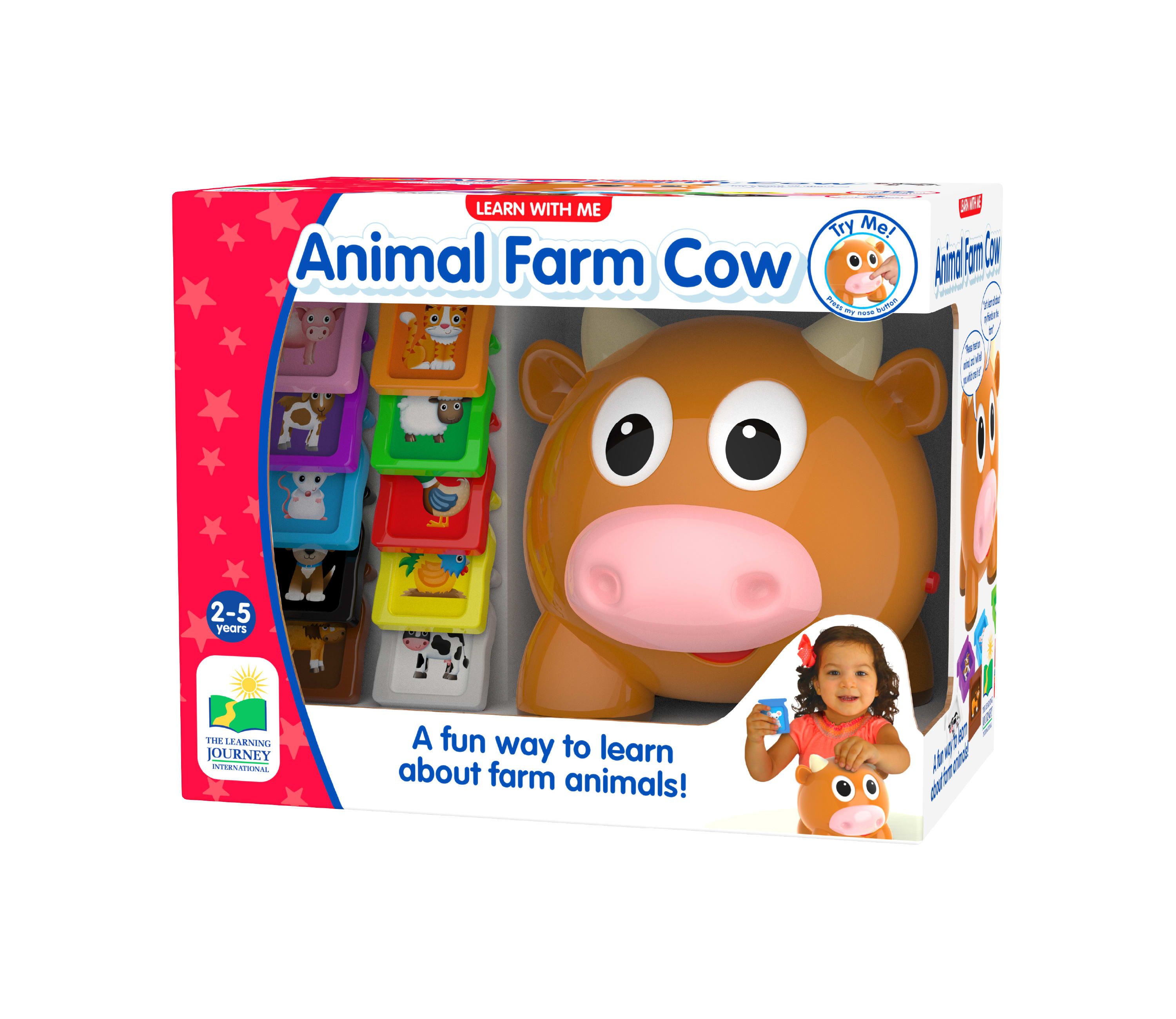 Learn with Me - Animal Farm Cow