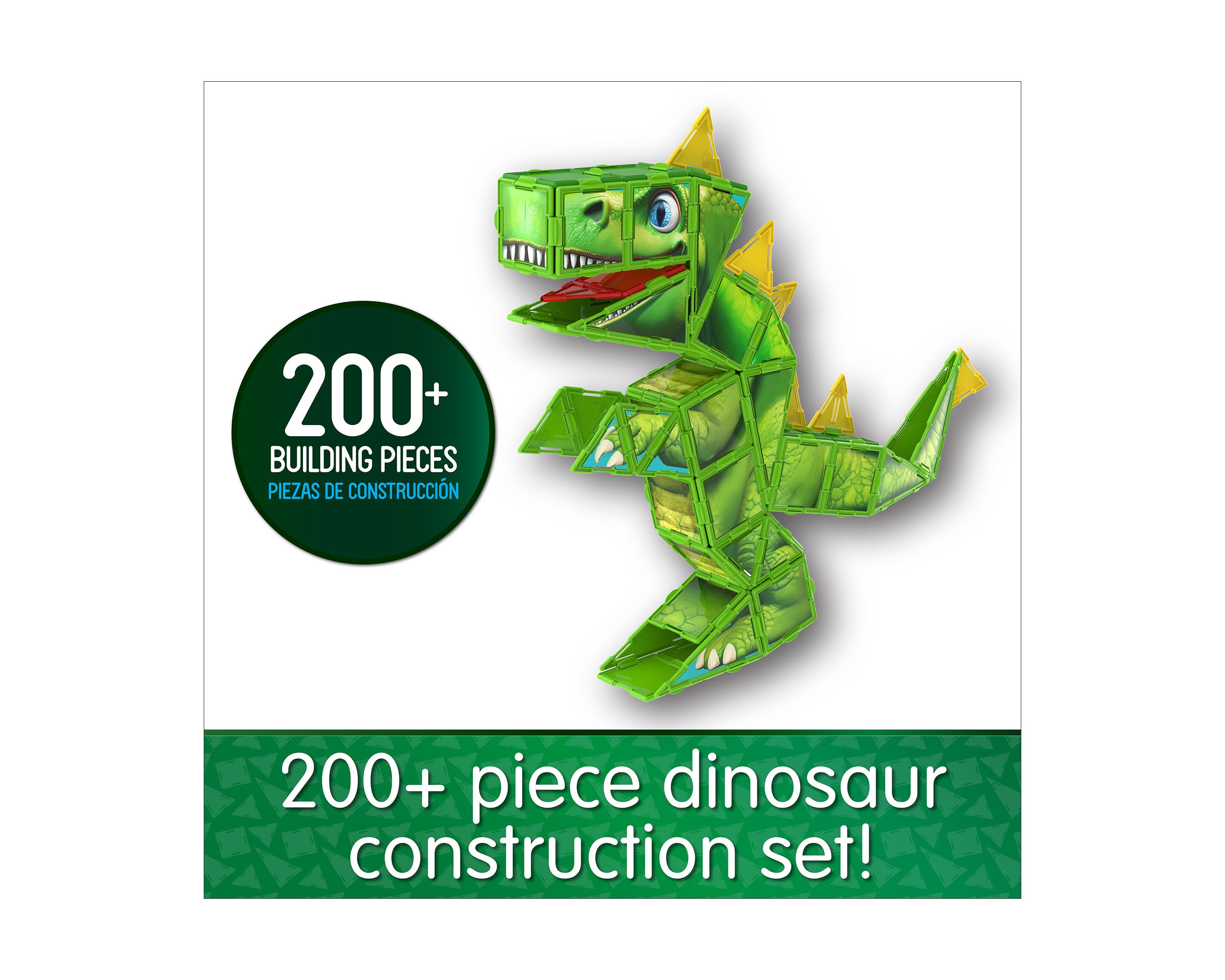 Techno Tiles - Dinosaur: 200+ Pcs