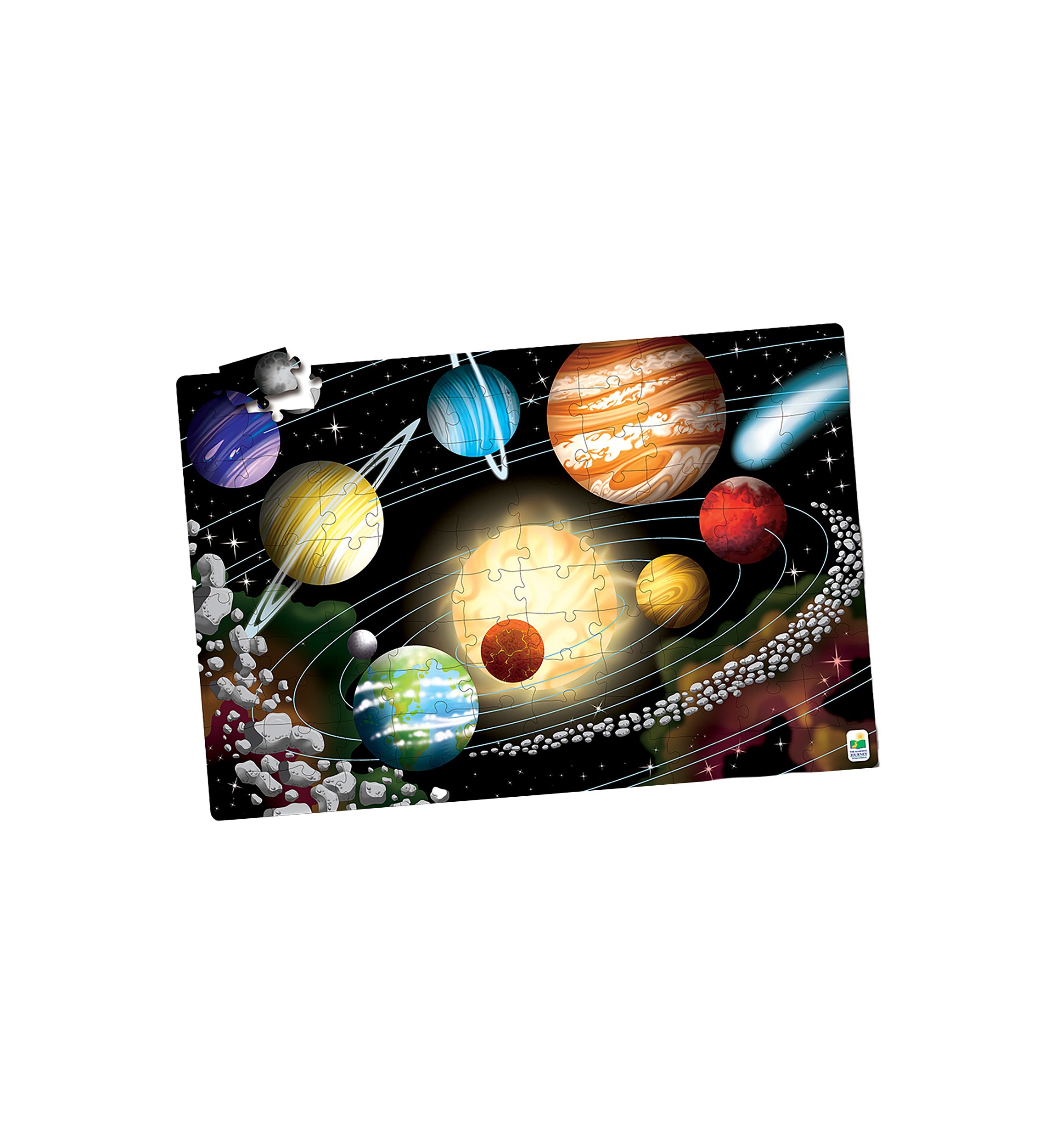 Puzzle Doubles! - Glow in the Dark Space: 100 Pcs