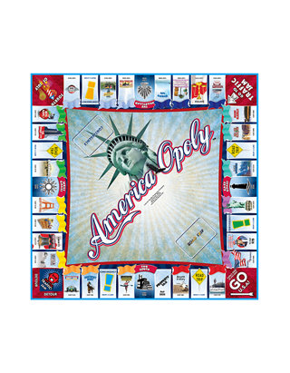 America-Opoly Monopoly Board Game