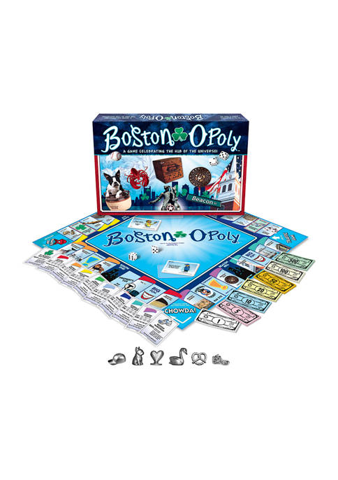 Late For The Sky Boston-opoly Family Game