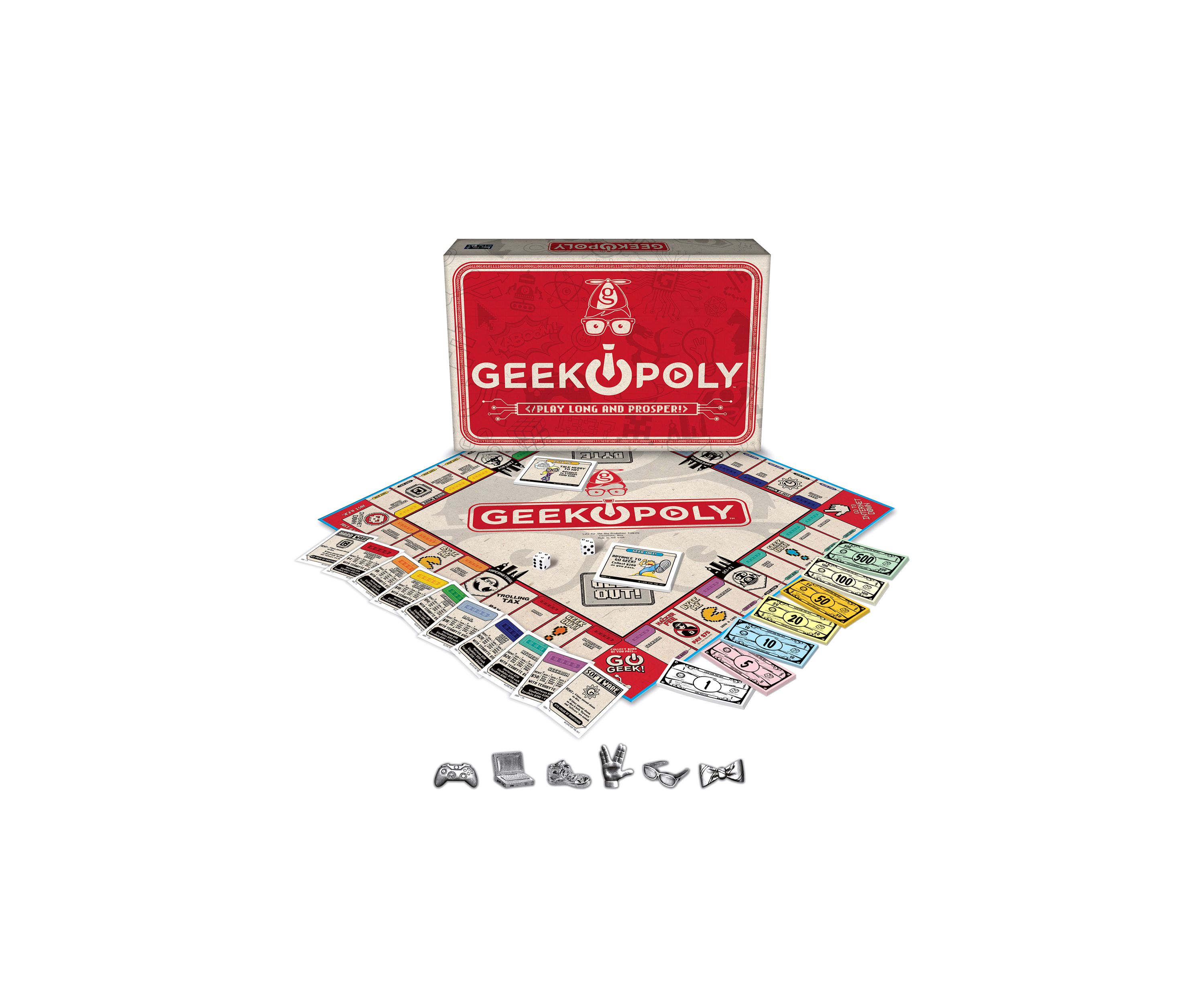 Geek-opoly Family Game