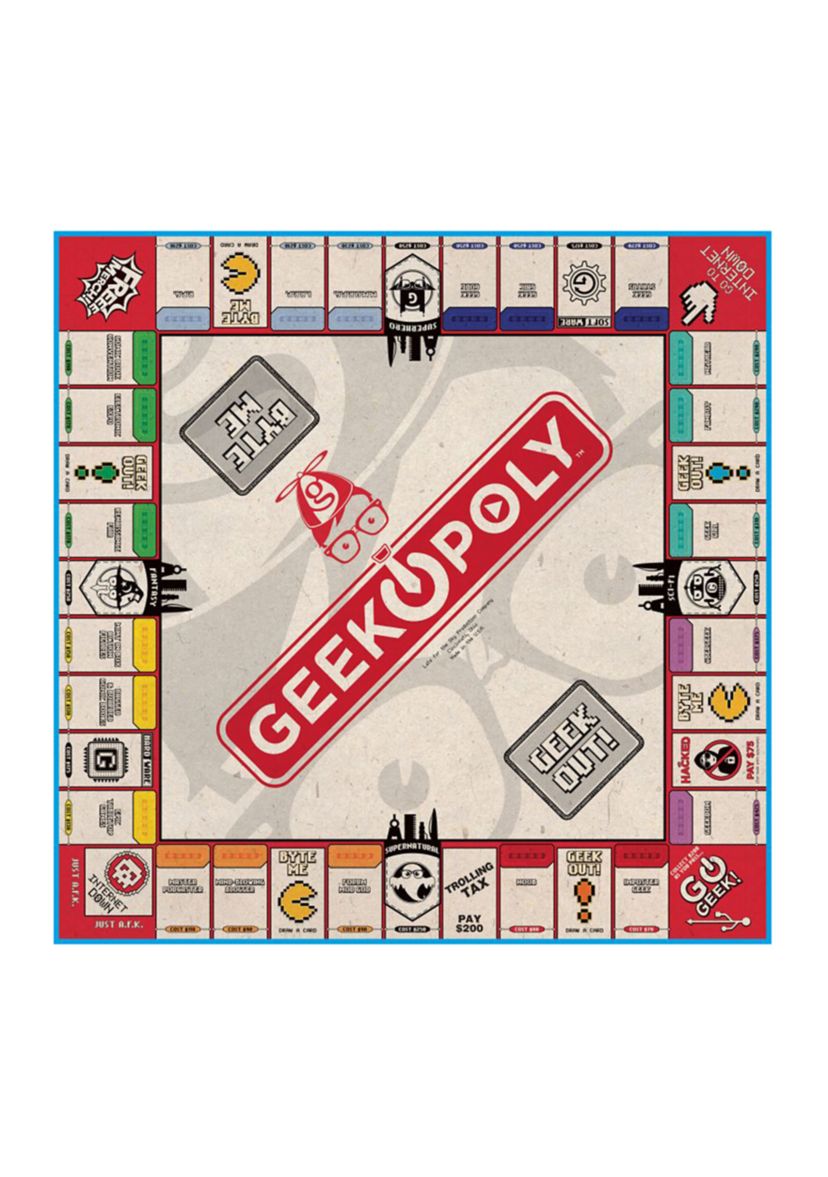 Geek-opoly Family Game