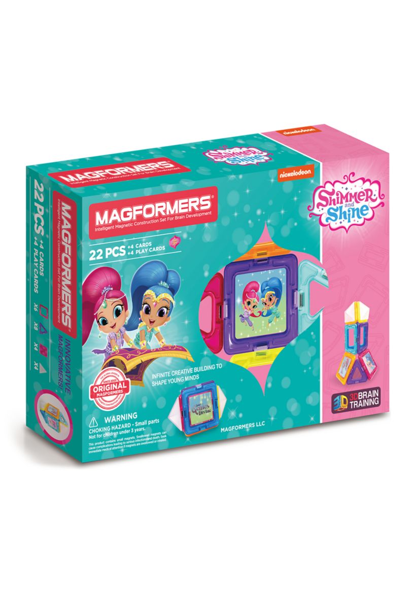 Magformers Shimmer and Shine Set: 22 Pieces