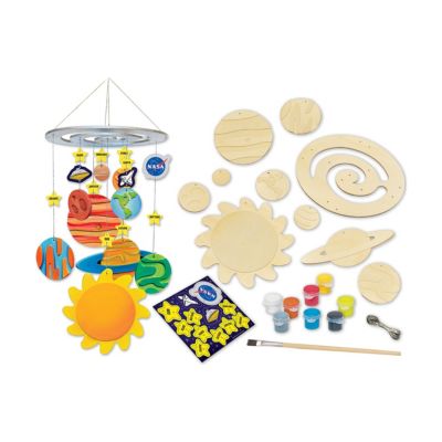 Works of Ahhh... Wood Paint Kit - NASA Solar System Mobile