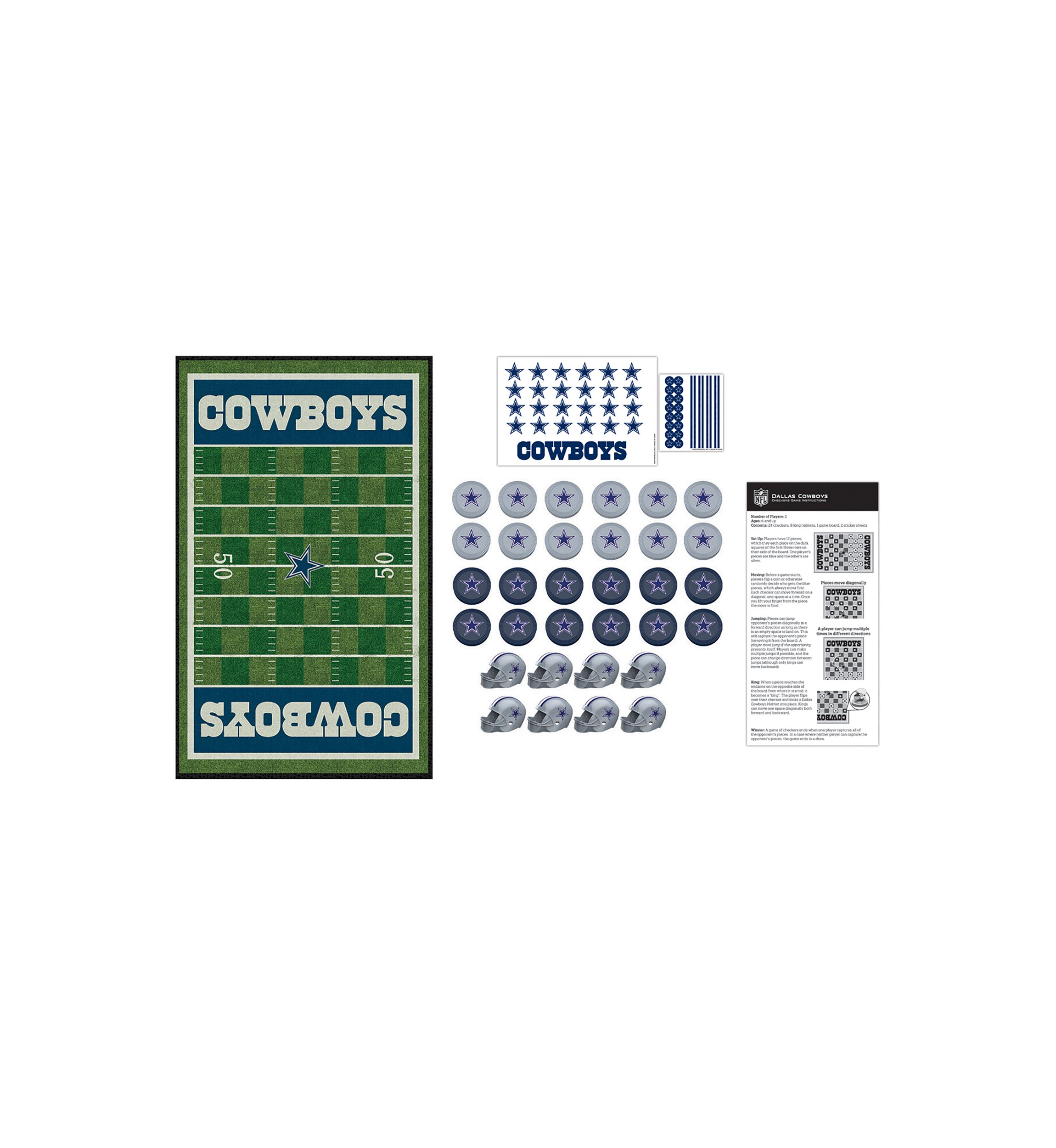 NFL Checkers - Dallas Cowboys