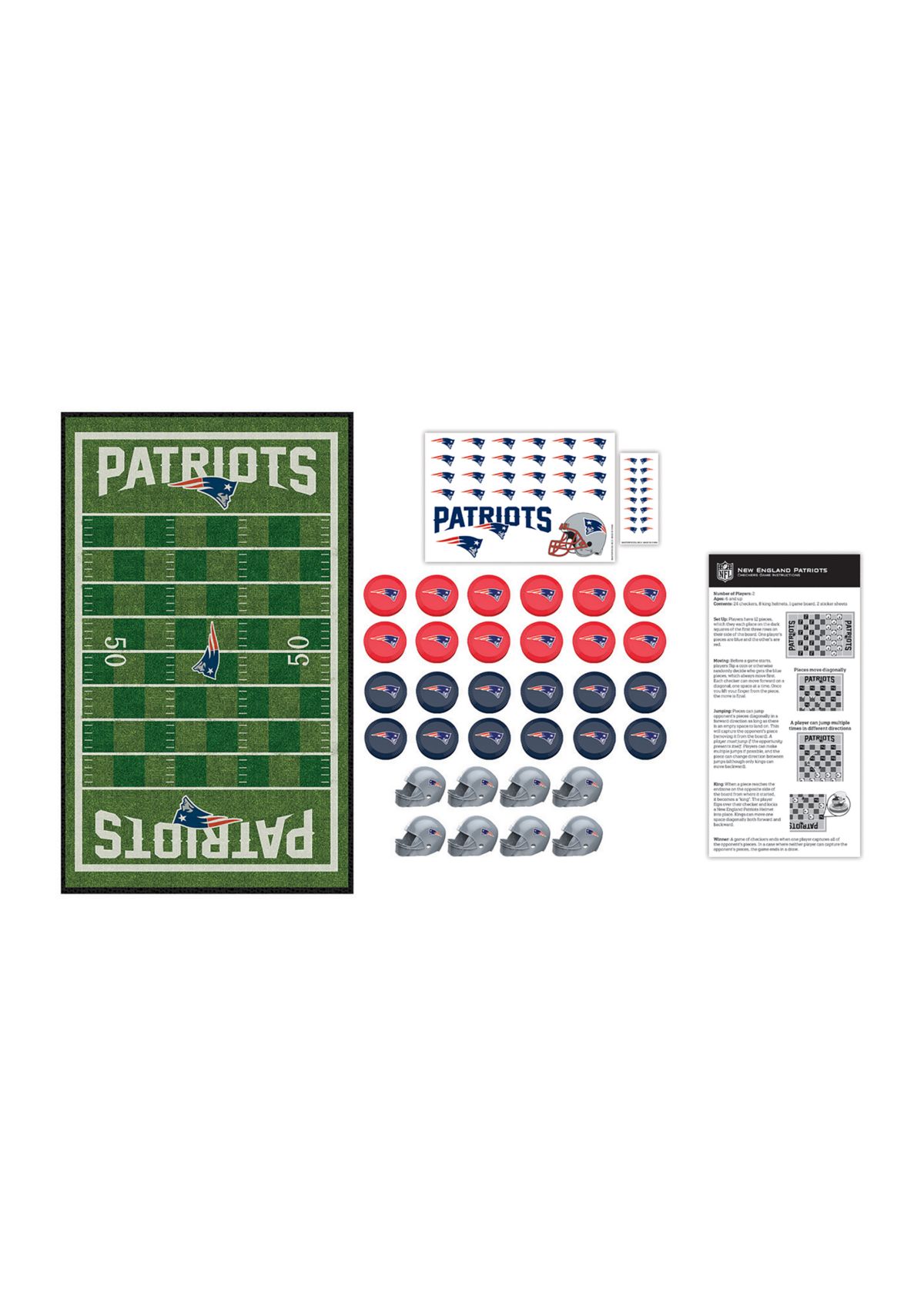 NFL Checkers - New England Patriots