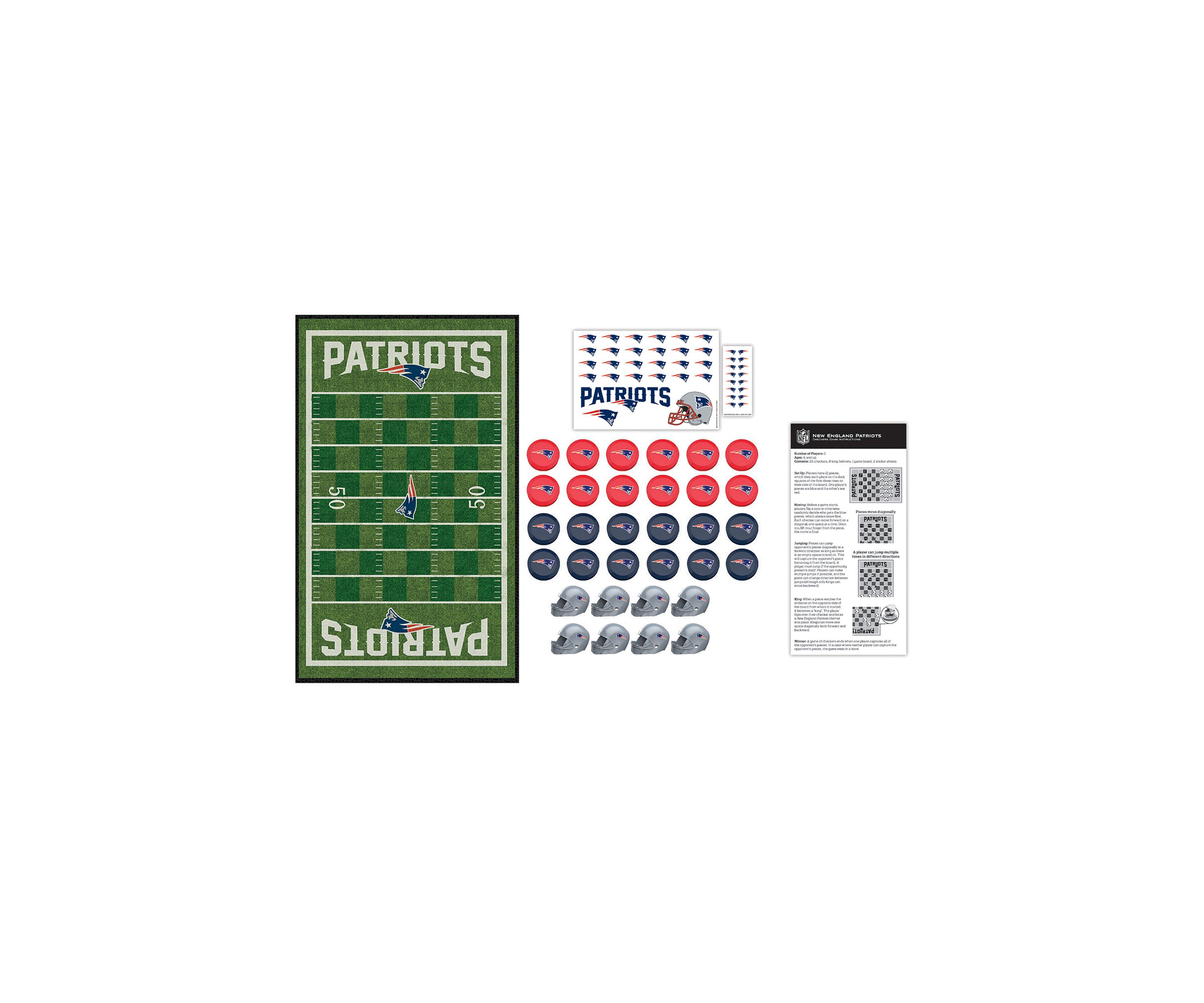 NFL Checkers - New England Patriots